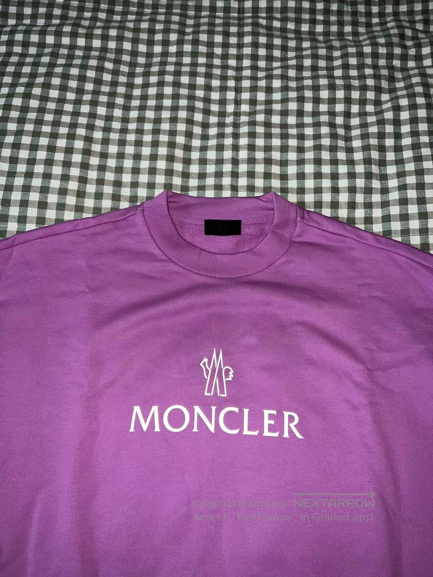 Moncler moncler maglia high-end sweatshirt in purple. Size M / US 6-8 / IT 42-44 - 2 Thumbnail