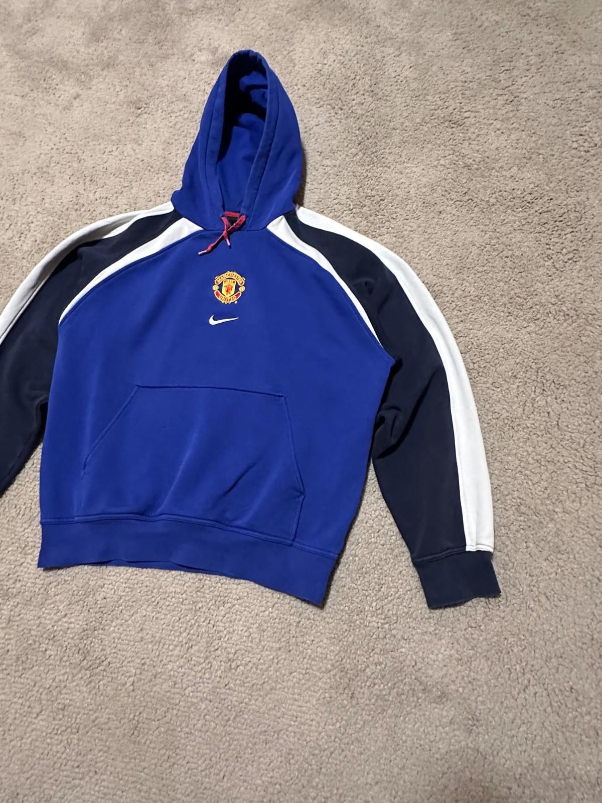 Nike 2005-06 Manchester United Nike Hooded Top Sz M Size US M / EU 48-50 / 2 - 4 Thumbnail