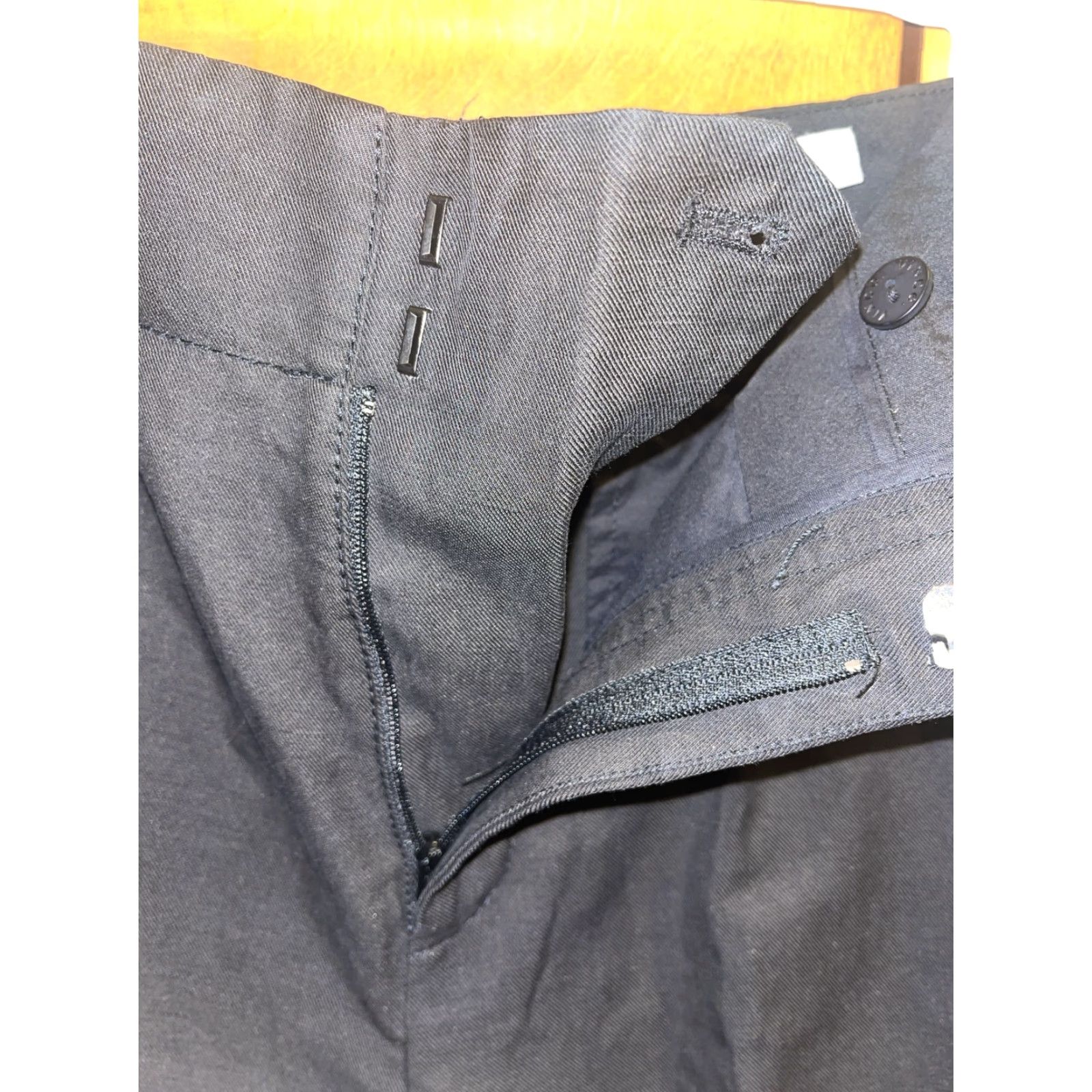 Vince Vince Womens High Rise Crop Wide Leg Pants Culottes Black Size 0 Size 25" / US 0 / IT 36 - 3 Thumbnail