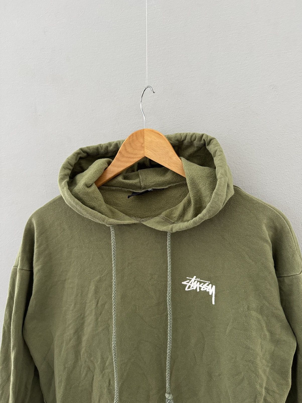 Stussy Vintage Stussy Hoodie Big Logo Streetwear Y2k Boxy fit Crazy Size US S / EU 44-46 / 1 - 2 Thumbnail