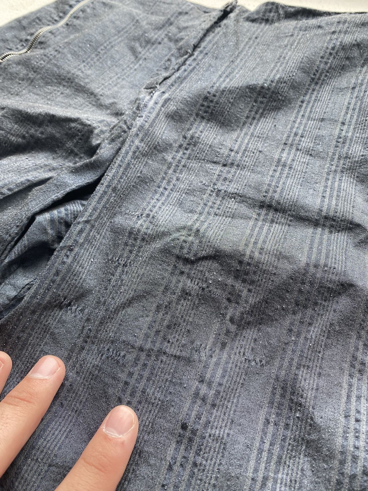 Annette Gortz × Vintage Gothic Annette Gortz Dark Blue Avant Garde Pants 29 rundholz Size 29" - 22 Thumbnail