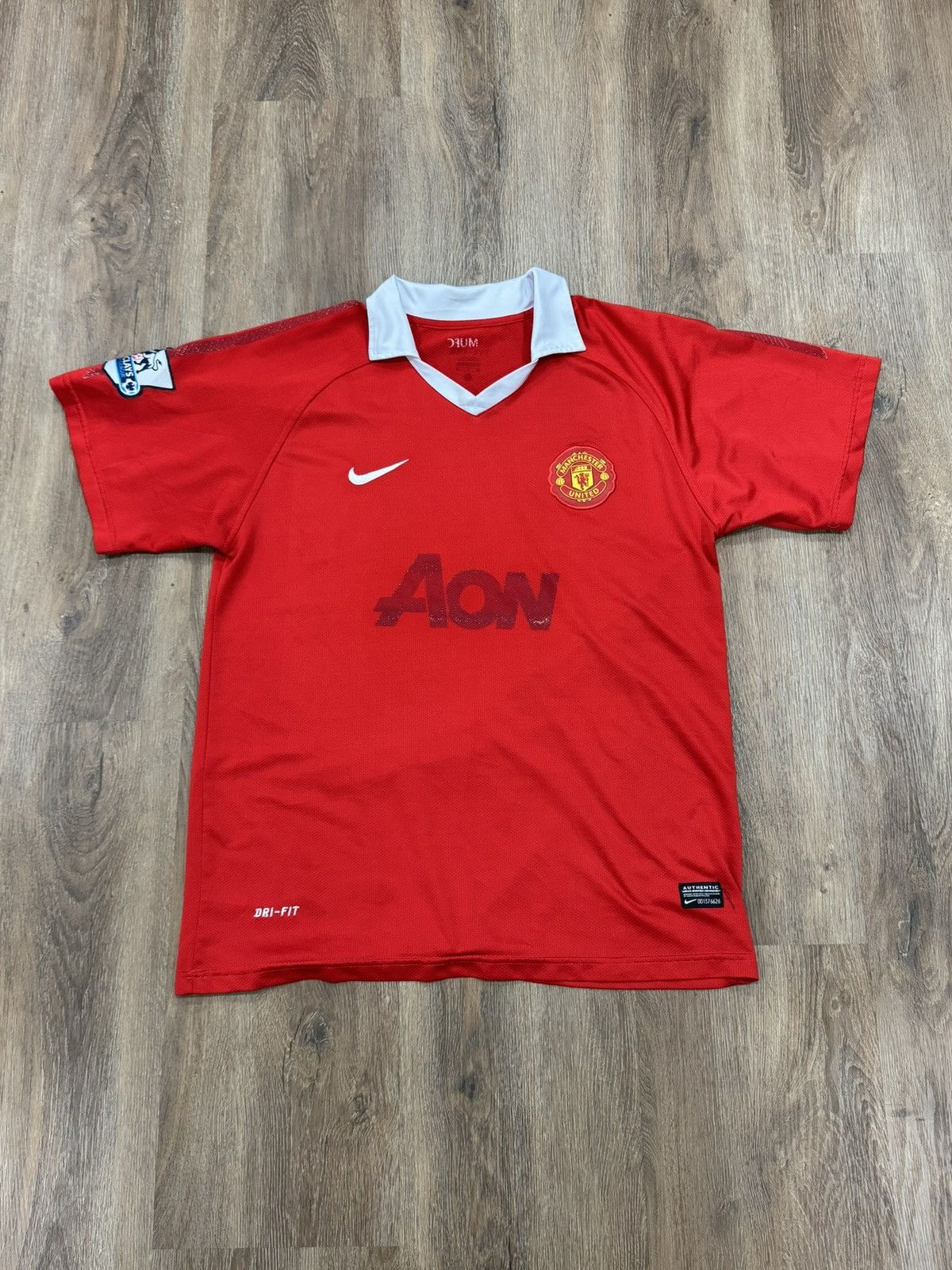 Vintage Manchester United Rooney Premier League Jersey