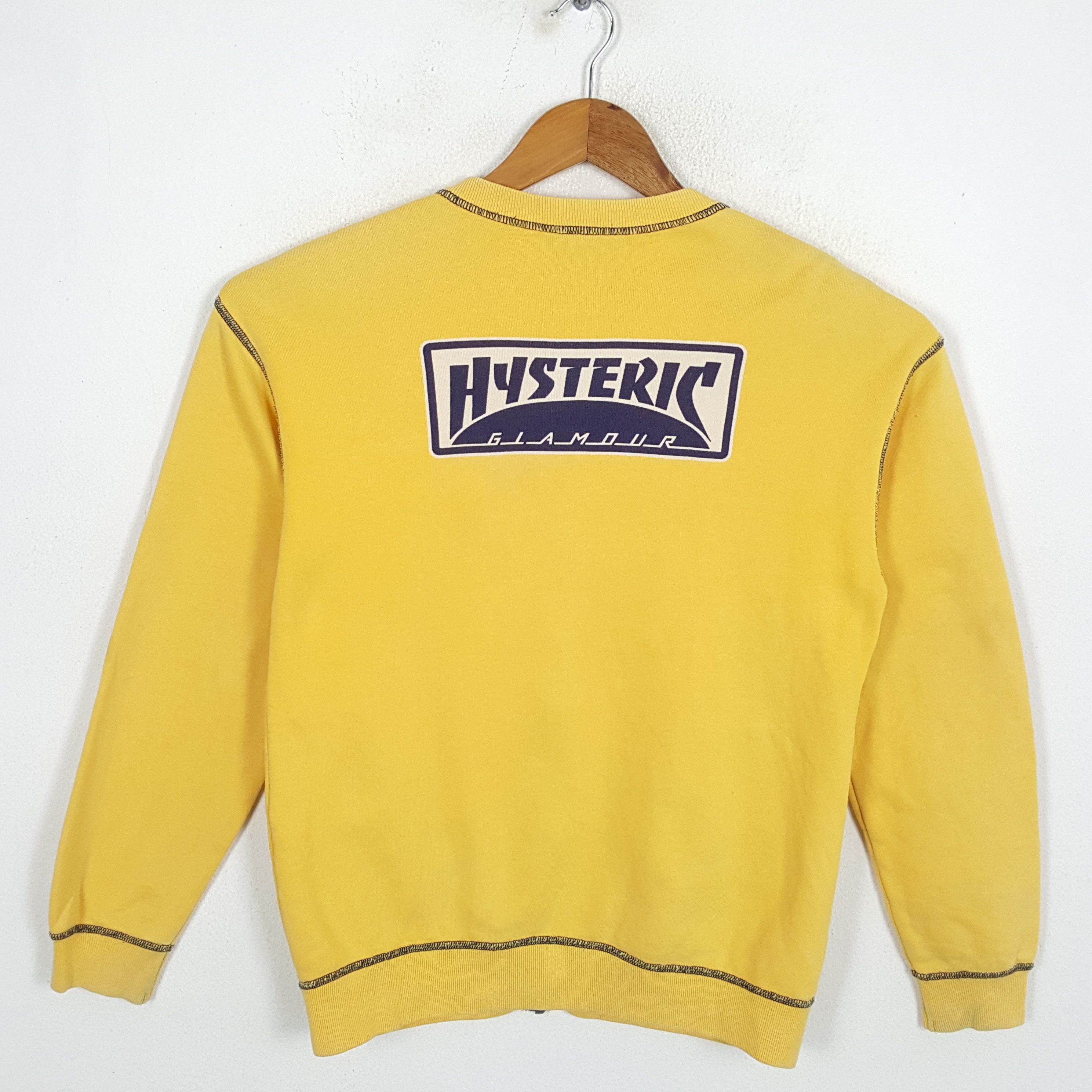 Hysteric Glamour × Japanese Brand × Vintage Vintage HYSTERIC GLAMOUR Japanese Thrasher Design Sweaters Size US S / EU 44-46 / 1 - 1 Thumbnail