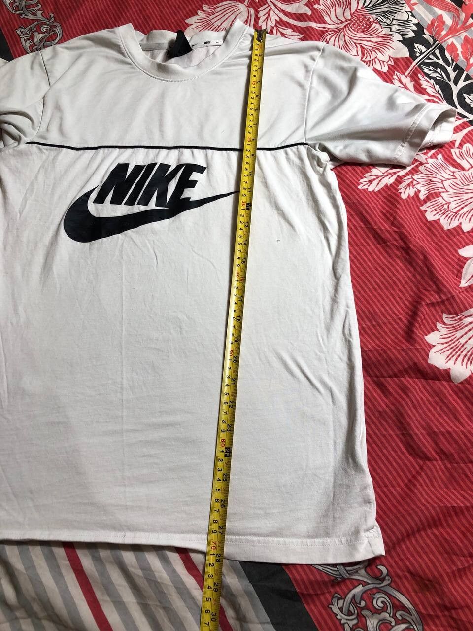 Nike × Vintage 90s Nike Central Swoosh Vintage Y2K Oversized Retro T-Shirt Size US M / EU 48-50 / 2 - 12 Thumbnail