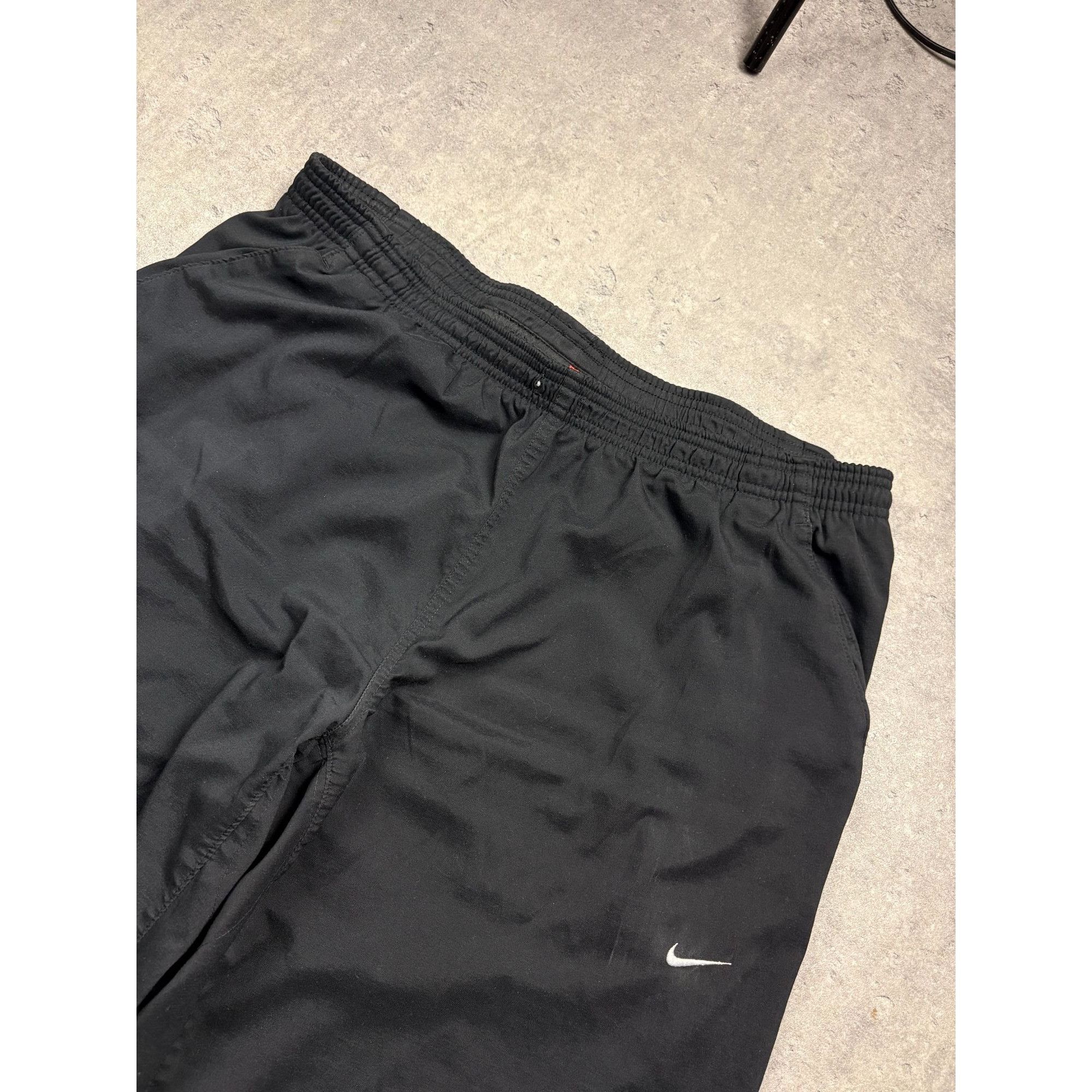 Nike Vintage Nike Track Pants Black Grey Piping Y2K Mesh Lined Ba Size US 34 / EU 50 - 7 Thumbnail