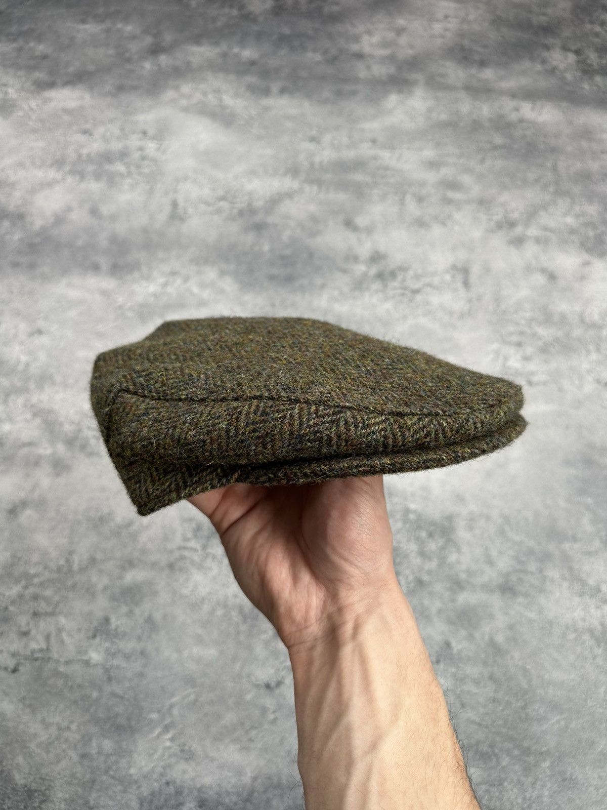 Harris Tweed Vintage Harris Tweed Wool Flat Cap Bond Bakerboy Y2K Hat M Size ONE SIZE - 1 Thumbnail