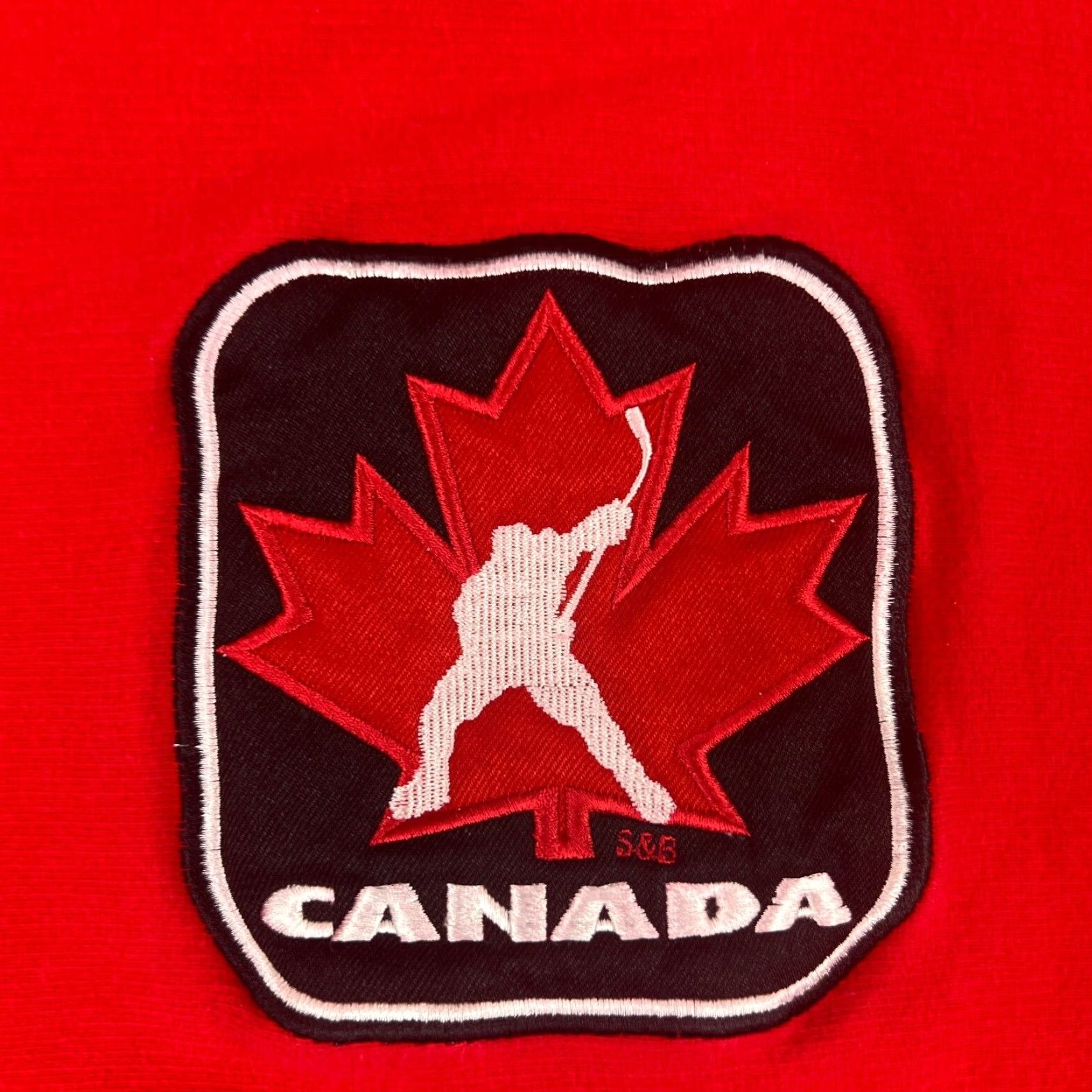 Vintage VINTAGE Canada Hockey Sweatshirt Sweat Shirt S / M Heavyweight Steve & Barry Crewneck Red Mens Size US S / EU 44-46 / 1 - 2 Thumbnail