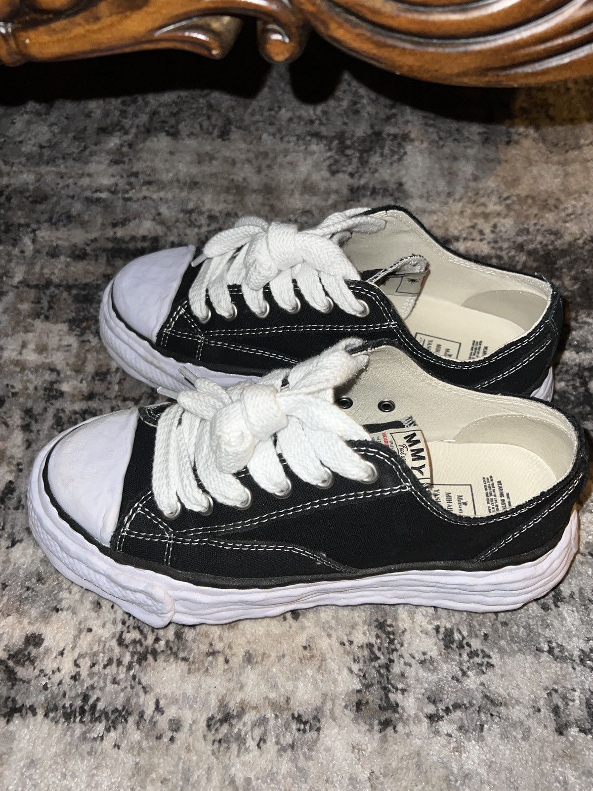 Maison MIHARA YASUHIRO Maison Mihara Yasuhiro Peterson 23 OG Sole Canvas Low Size US 8 / EU 41 - 4 Thumbnail
