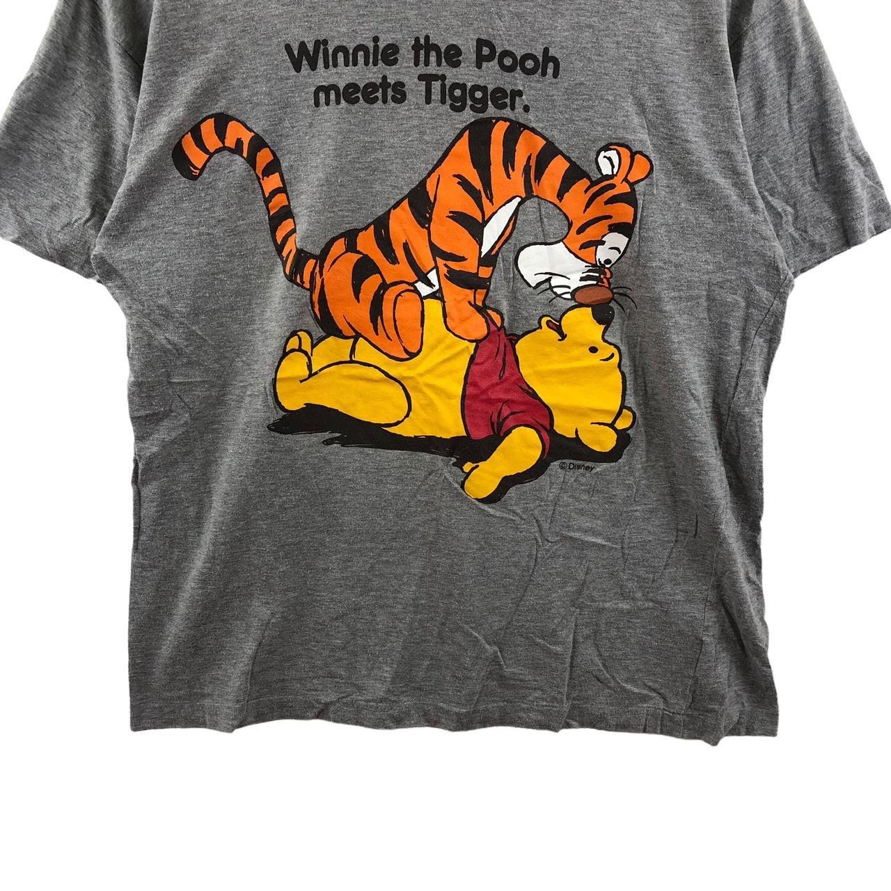Disney Vintage WINNIE THE POOH & TIGGER Dia Club Cartoon Tee Shirt Size M / US 6-8 / IT 42-44 - 4 Thumbnail