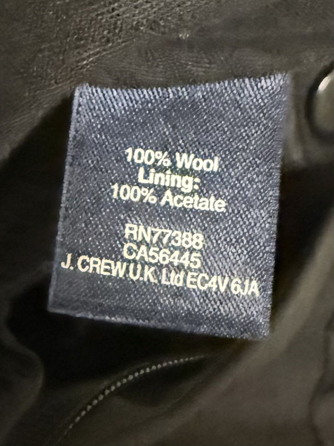 J.Crew J. Crew Ludlow tuxedo, Italian wool Size 44L - 15 Thumbnail