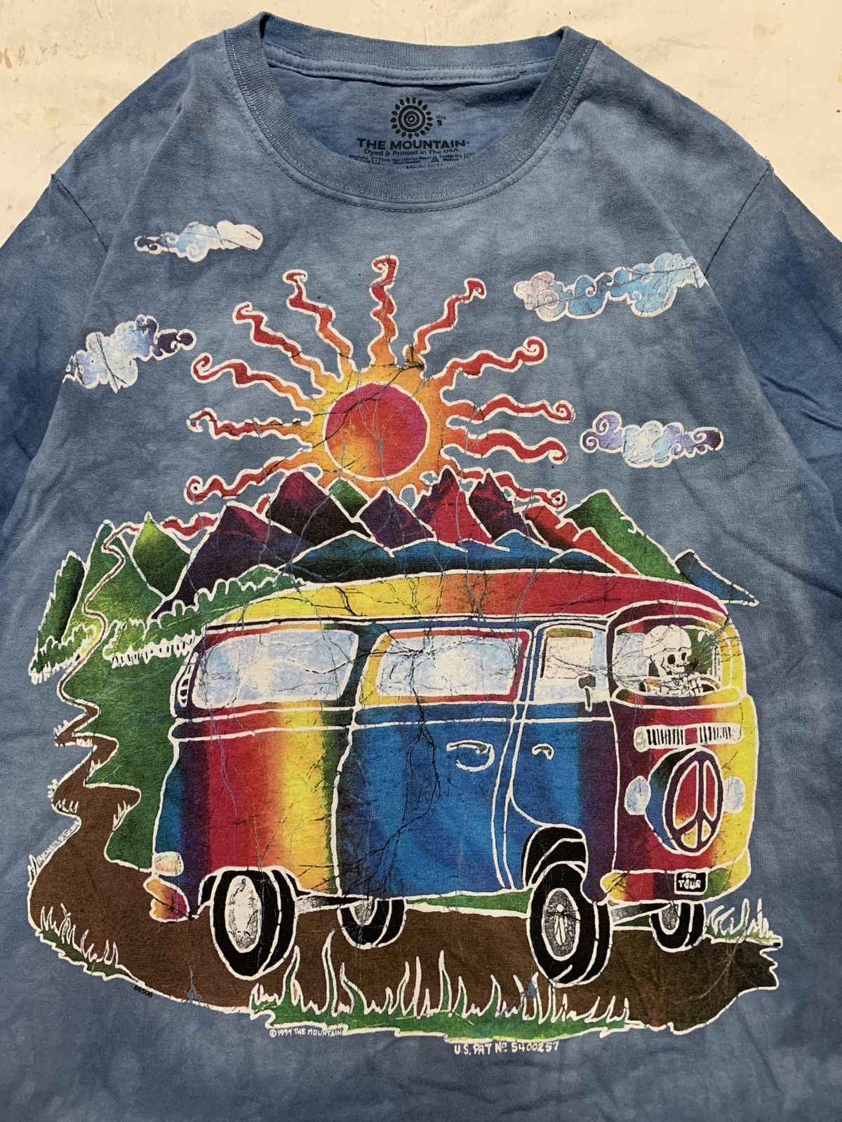 The Mountain The Mountain Hippie Tour Bus Tie-Dye Graphic T-Shirt Size US S / EU 44-46 / 1 - 3 Thumbnail