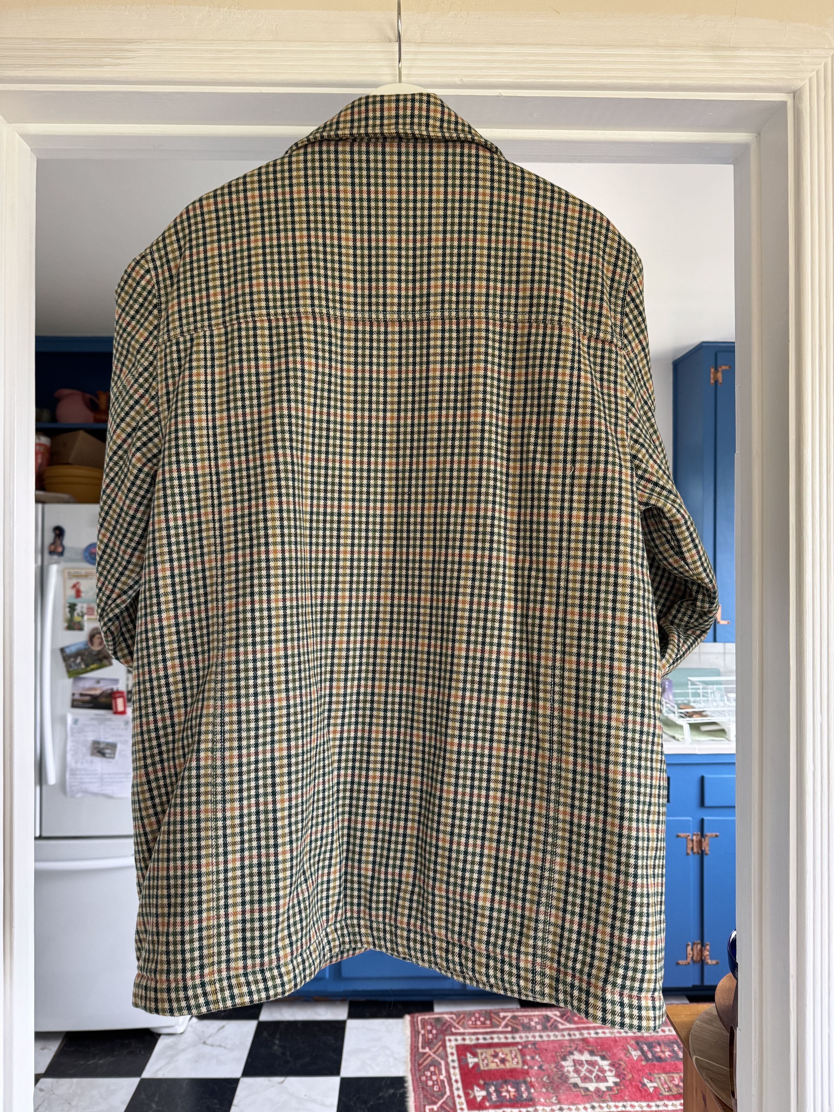 Levi's Made & Crafted Levi’s Made & Crafted Quilted Sherpa Plaid Long Coat BNWT Size US S / EU 44-46 / 1 - 10 Thumbnail