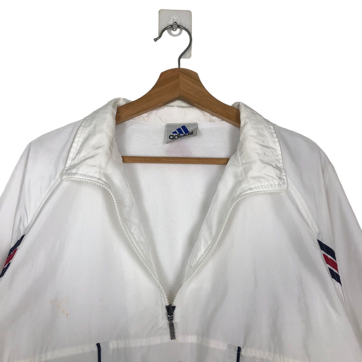 Adidas 🔥90’s VINTAGE ADIDAS ANORAK JACKET RARE DESIGN Size US M / EU 48-50 / 2 - 9 Thumbnail
