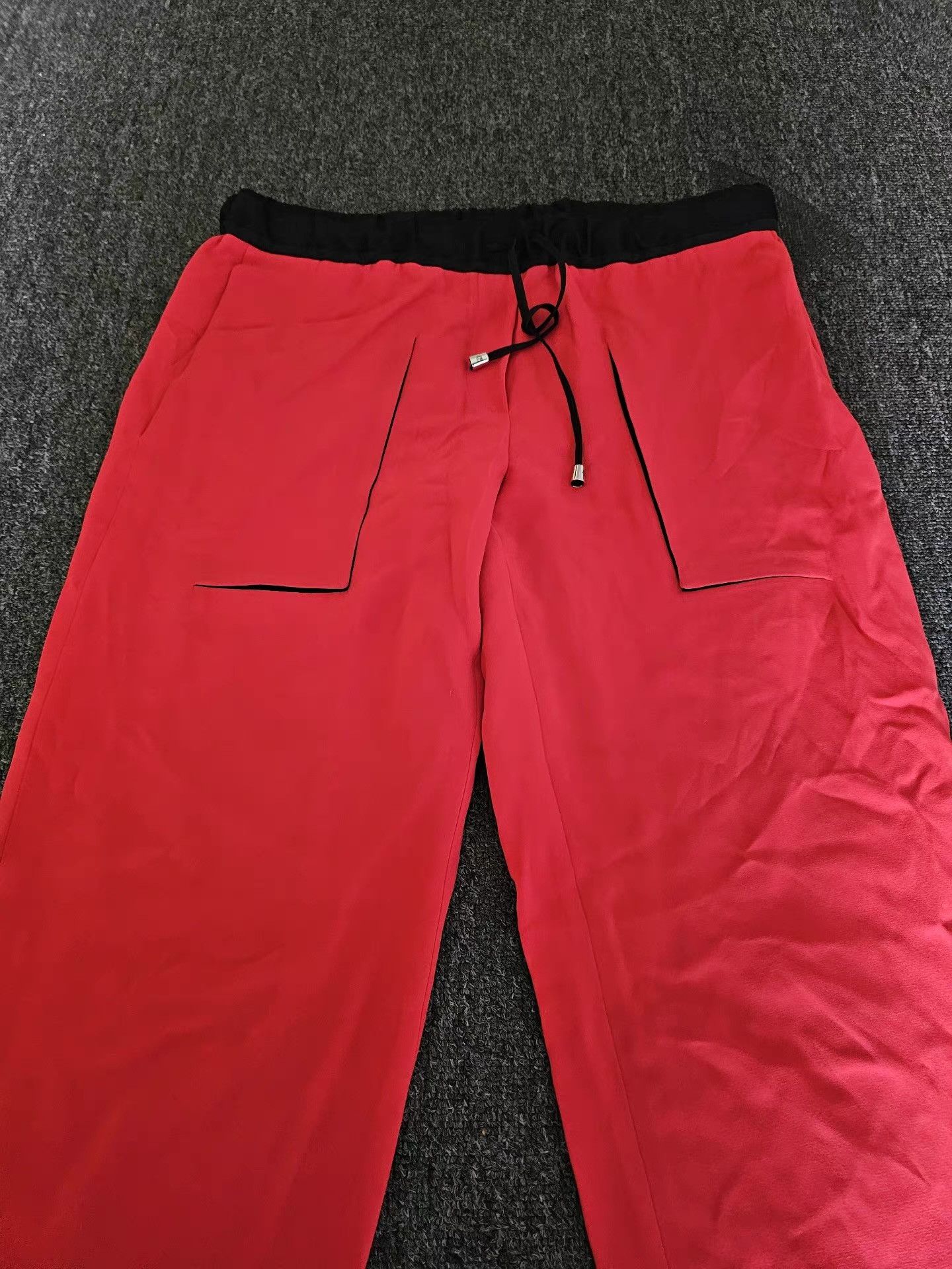 Giorgio Armani Giorgio Armani Main Line Women's Silk Track Pants Q4 Size 32" / US 10 / IT 46 - 3 Thumbnail