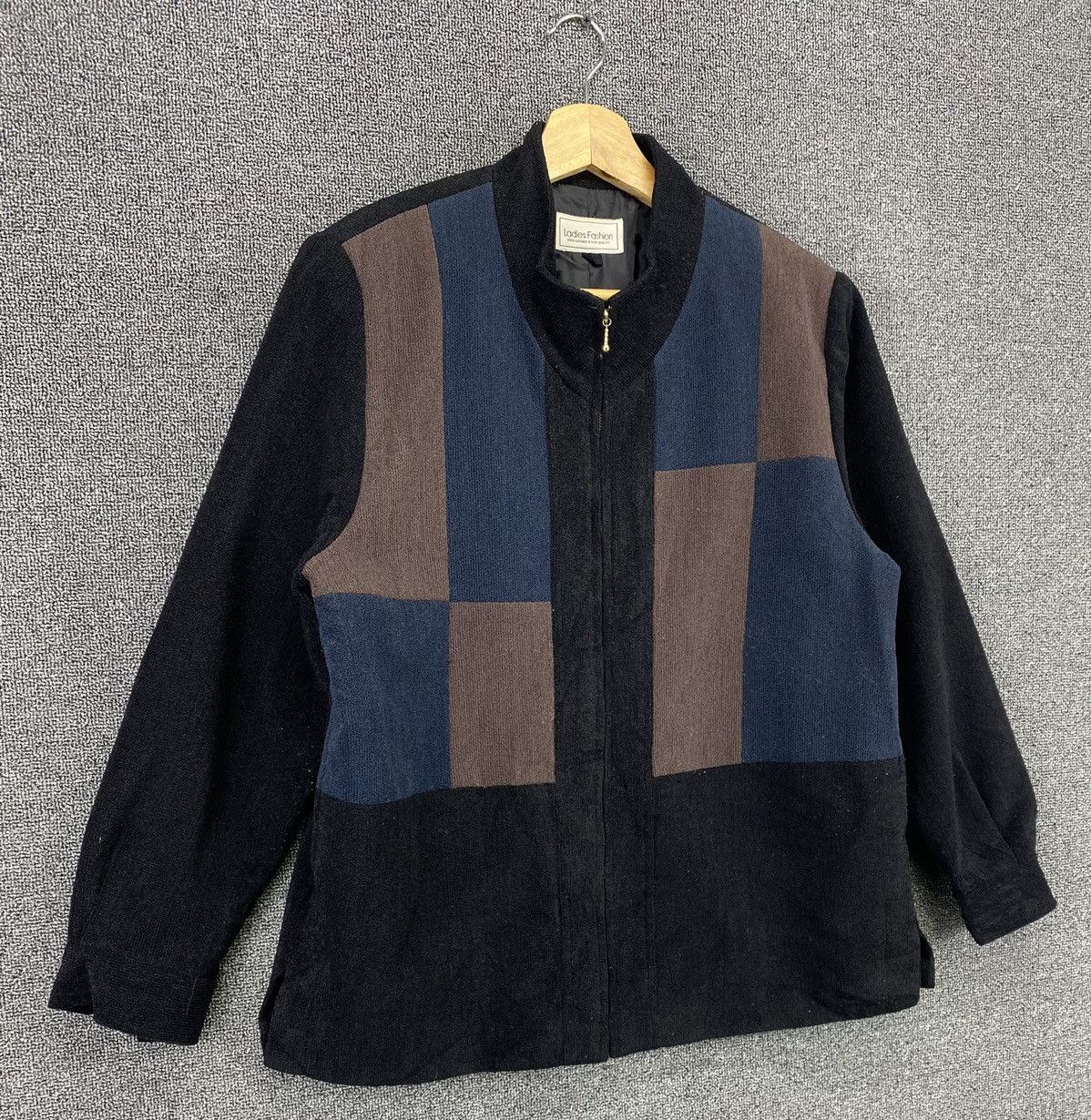 Vintage Vintage Ladies Fashion Japanese Knitted Style Jacket Size L / US 10 / IT 46 - 2 Thumbnail