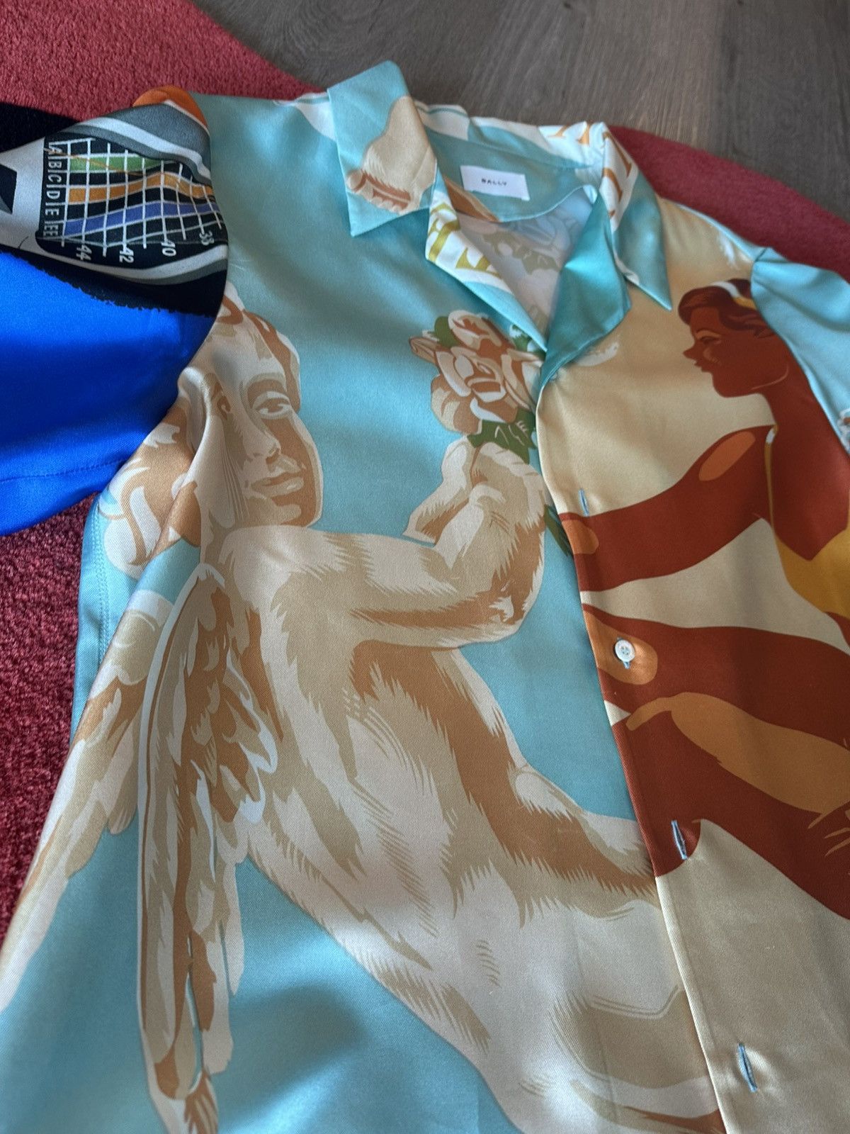 Bally Bally Silk Button Up Size US L / EU 52-54 / 3 - 3 Thumbnail