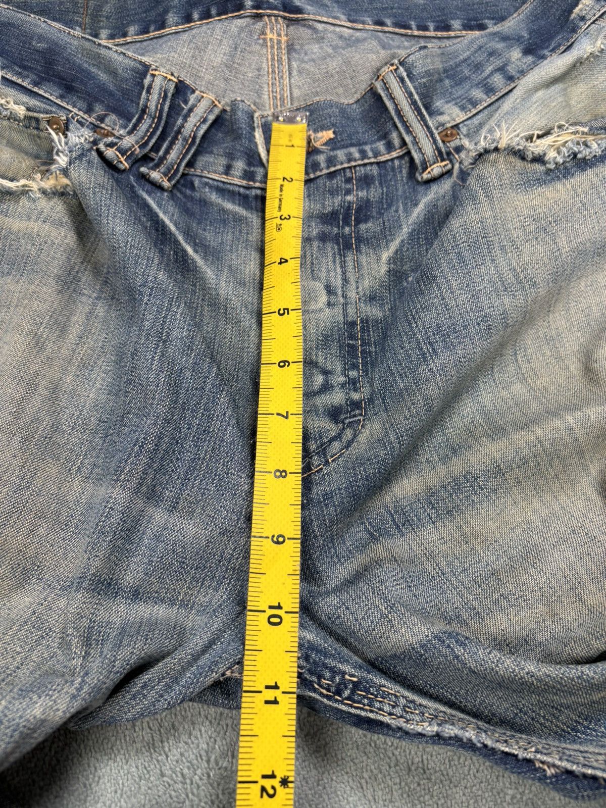 ANACHRONORM Anachronorm Distressed Denim. S0173 Size US 34 / EU 50 - 11 Thumbnail