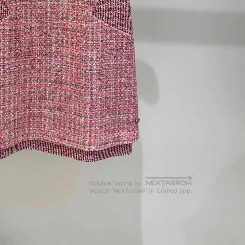 Chanel Chanel Pink Sleeveless Dress with Unique Texture . Size XS / US 0-2 / IT 36-38 - 3 Thumbnail