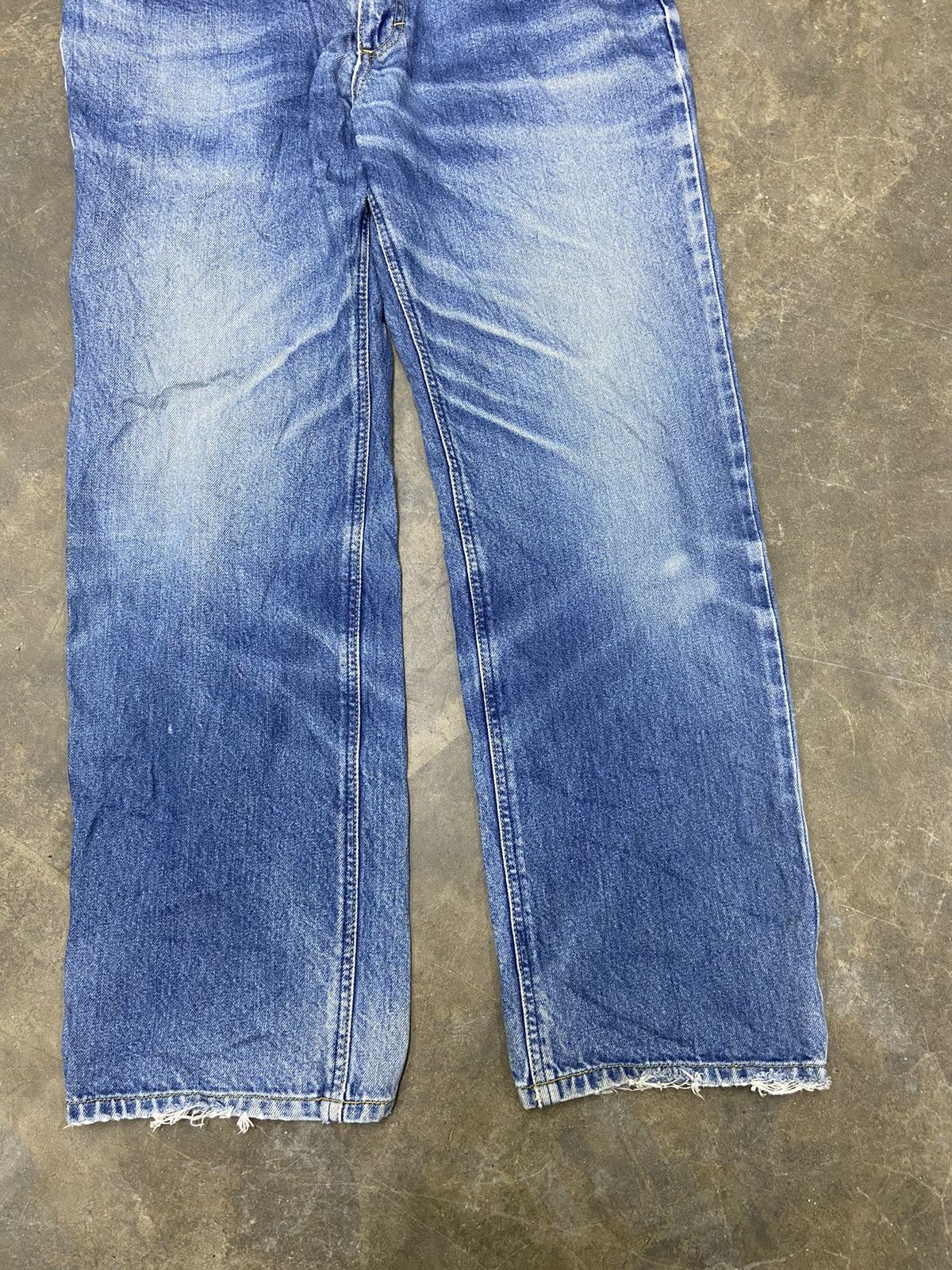 Lee 🔥 Vintage LEE jeans faded blue street fashion distressed Size US 32 / EU 48 - 3 Thumbnail