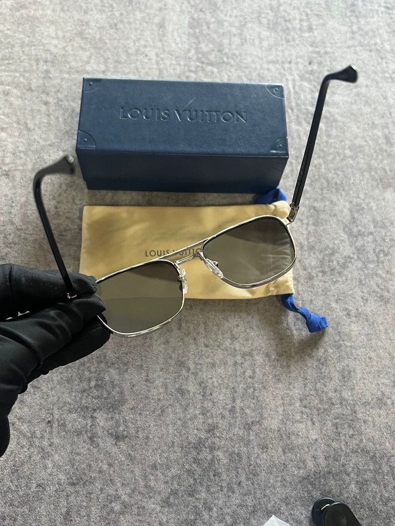 Louis Vuitton Louis Vuitton Side presbyopic aviator sunglasses Size ONE SIZE - 7 Thumbnail