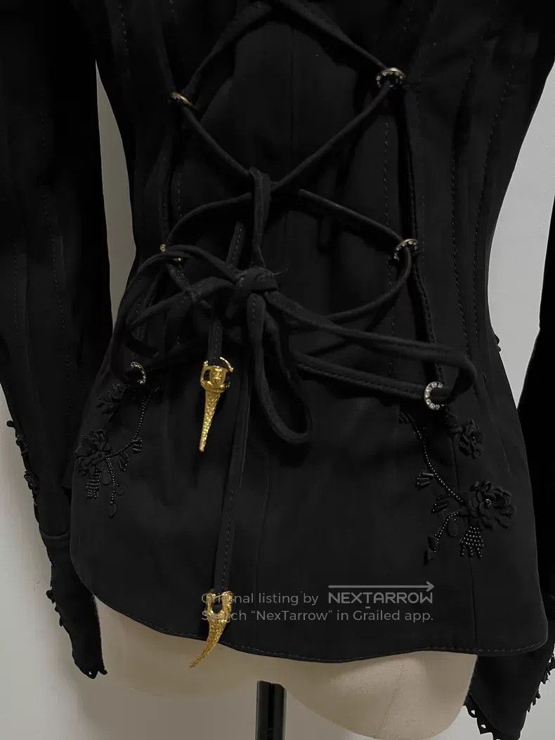 Roberto Cavalli Roberto Cavalli jacket with leather and polyester lining| Size XS / US 0-2 / IT 36-38 - 7 Thumbnail