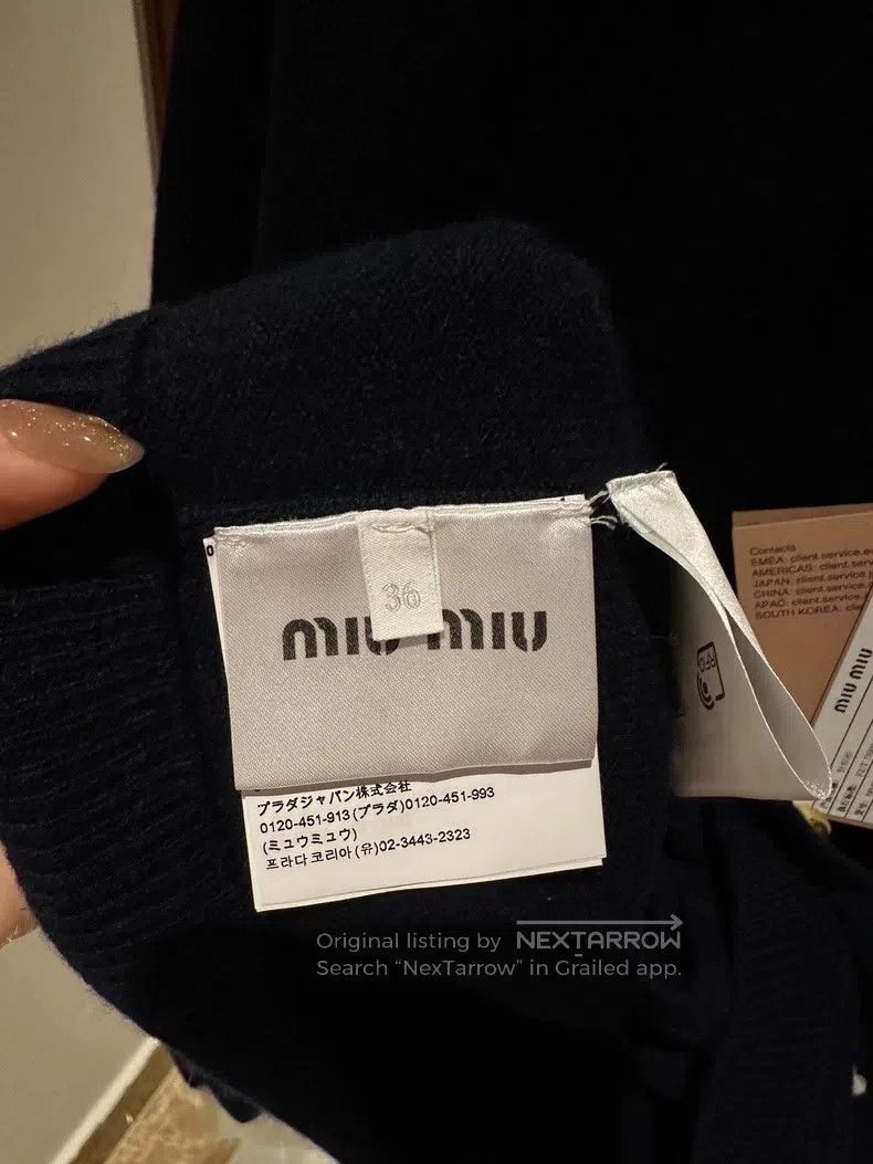 Miu Miu Miu Miu 36 cardigan Size XS / US 0-2 / IT 36-38 - 9 Thumbnail