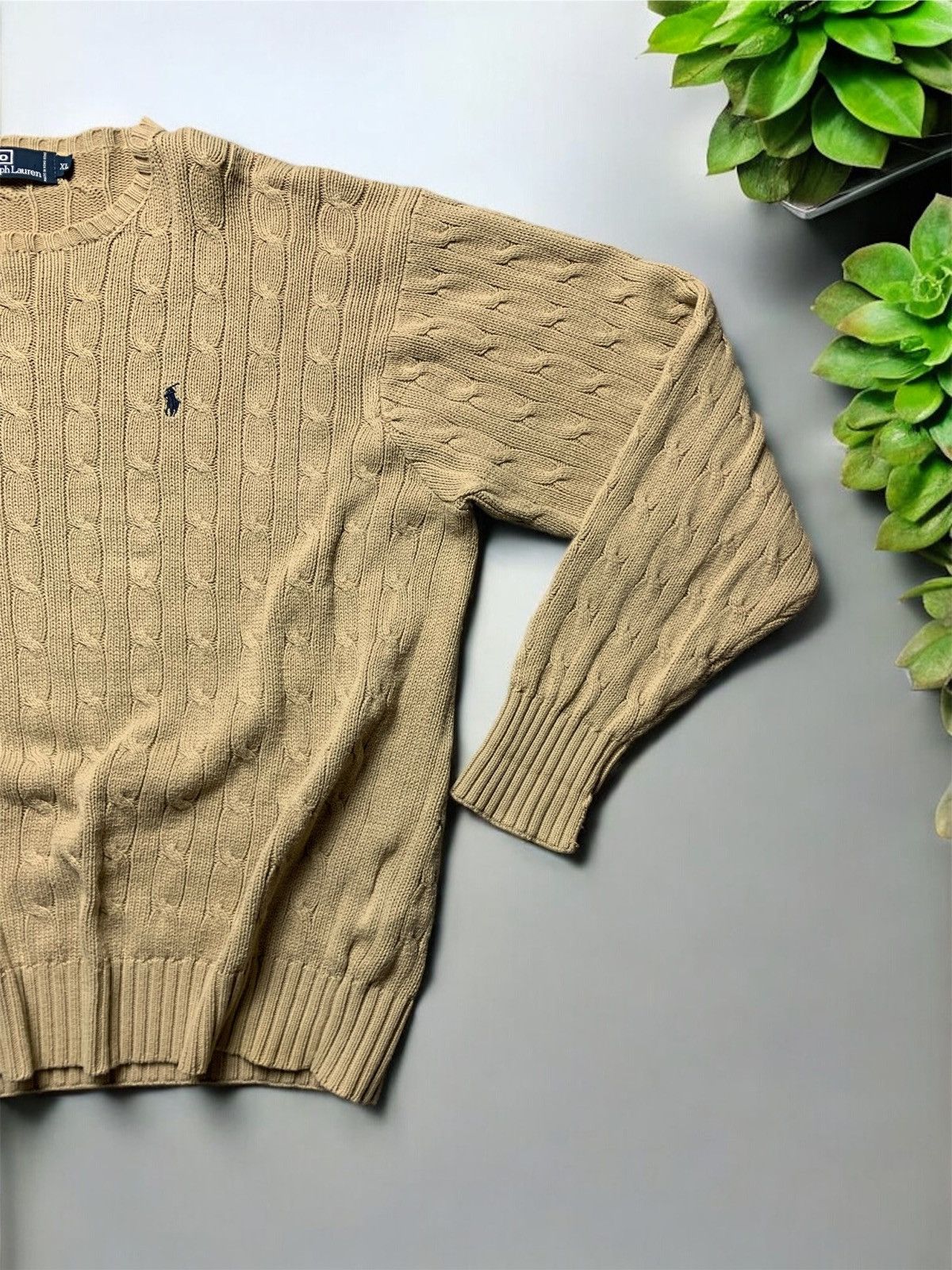 Polo Ralph Lauren Polo Ralph Lauren Sweater 100% Cotton Size US XL / EU 56 / 4 - 4 Thumbnail