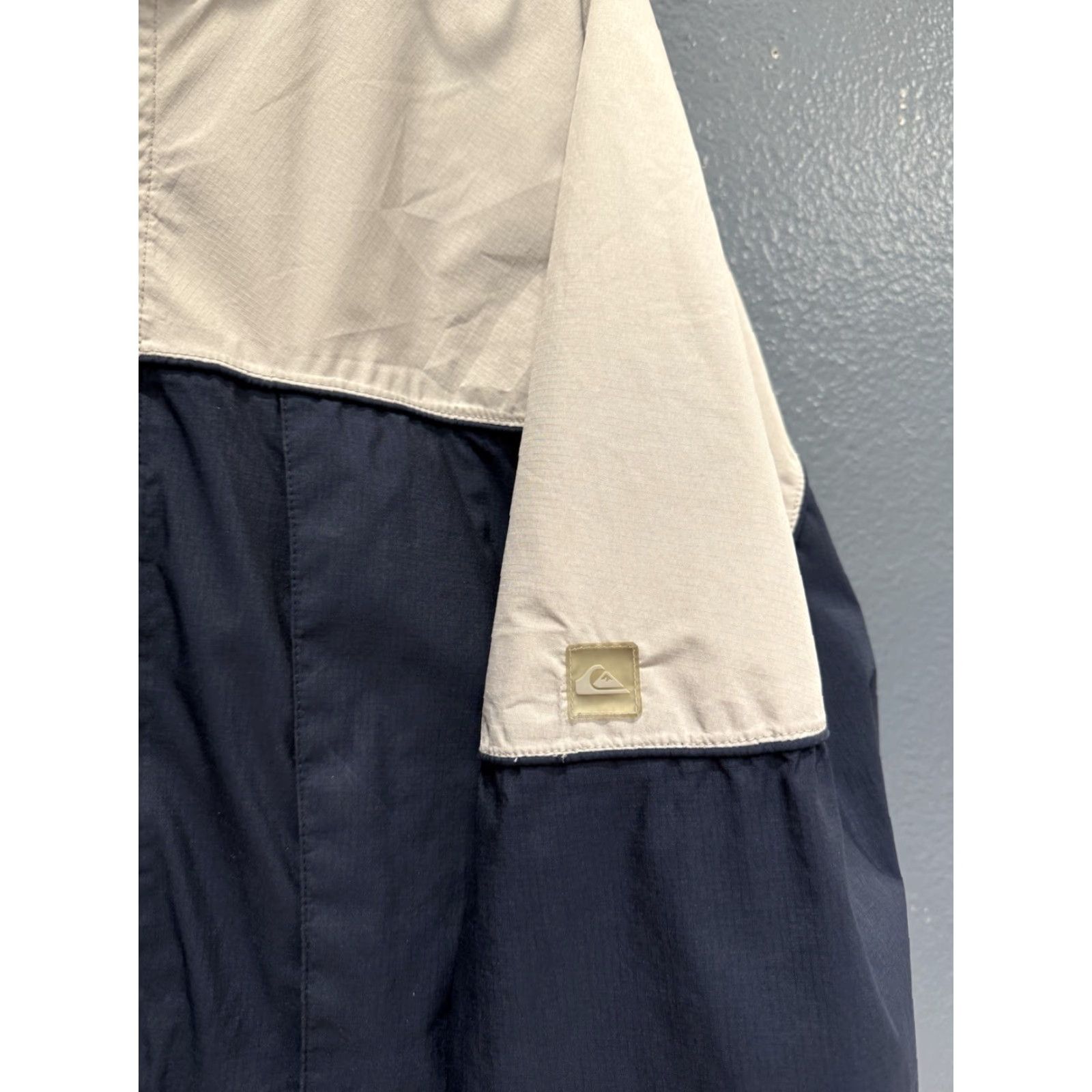 Quiksilver VINTAGE Quiksilver Jacket Men’s Medium Navy Silver Parka Winter Skiing Parka Mens Size US M / EU 48-50 / 2 - 4 Thumbnail