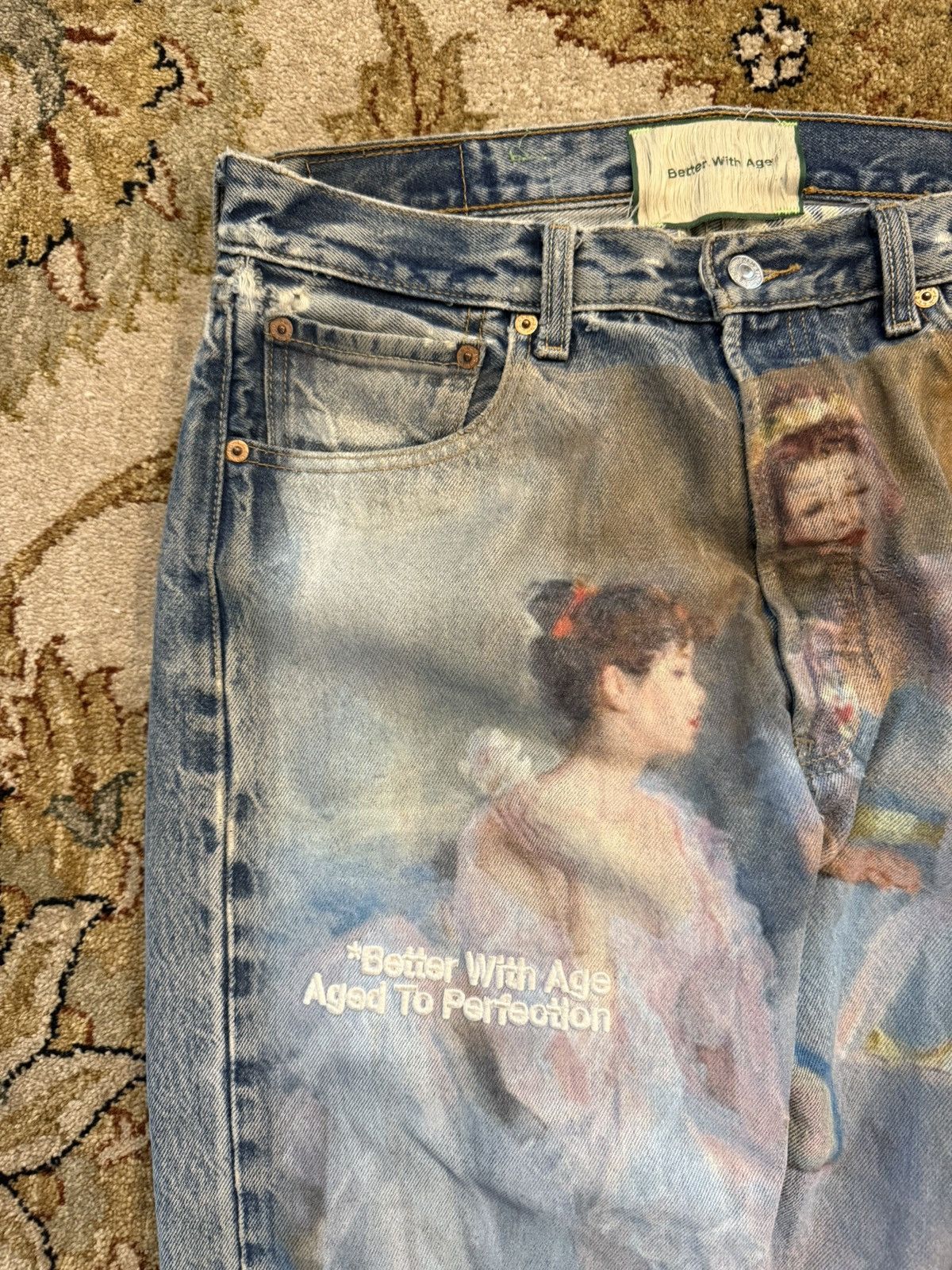 Better With Age Better With Age Ballet Denim Size US 33 - 3 Thumbnail