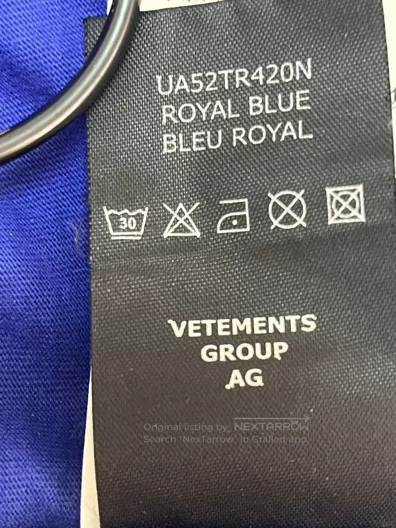 Vetements VETEMENTS Dolphin Iron Tower Size US XS / EU 42 / 0 - 7 Thumbnail