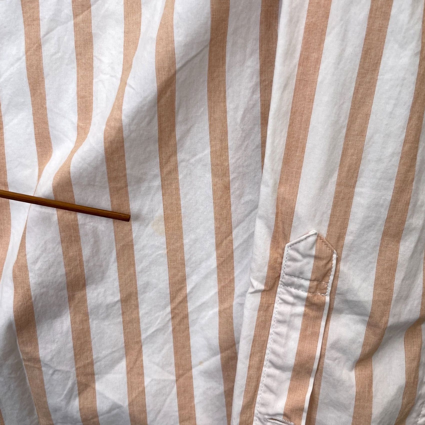 Bonobos Bonobos Shirt Mens Large White Tailored Fit Striped Cotton Button Down Size US L / EU 52-54 / 3 - 4 Thumbnail
