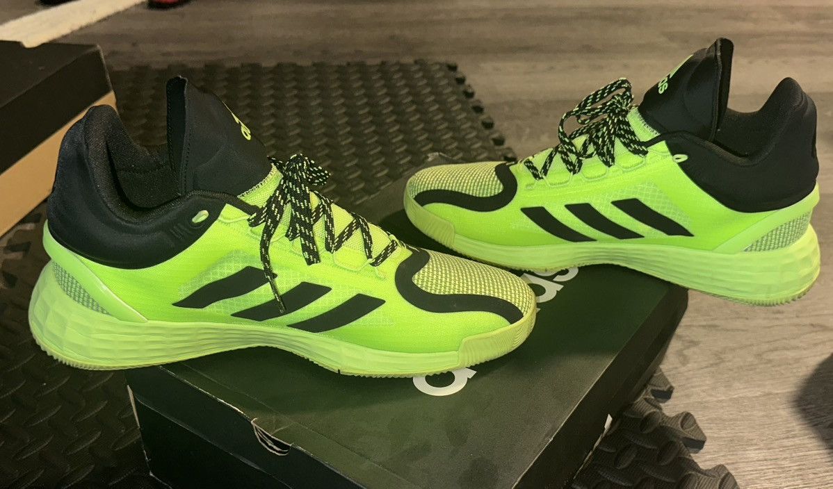 Adidas adidas D Rose 11 Signal Green Size US 12 / EU 45 - 6 Thumbnail