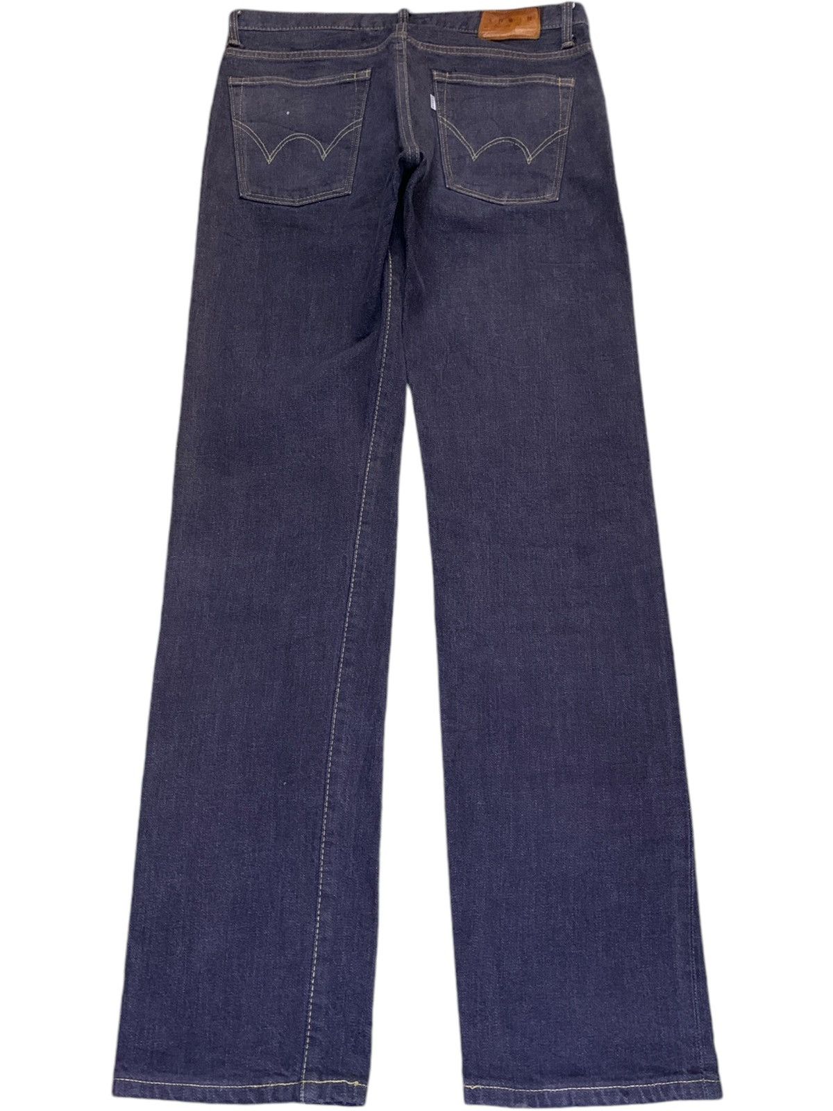 Edwin Vintage Japanese Edwin Raw Denim Selvedge Jeans Size US 31 - 3 Thumbnail