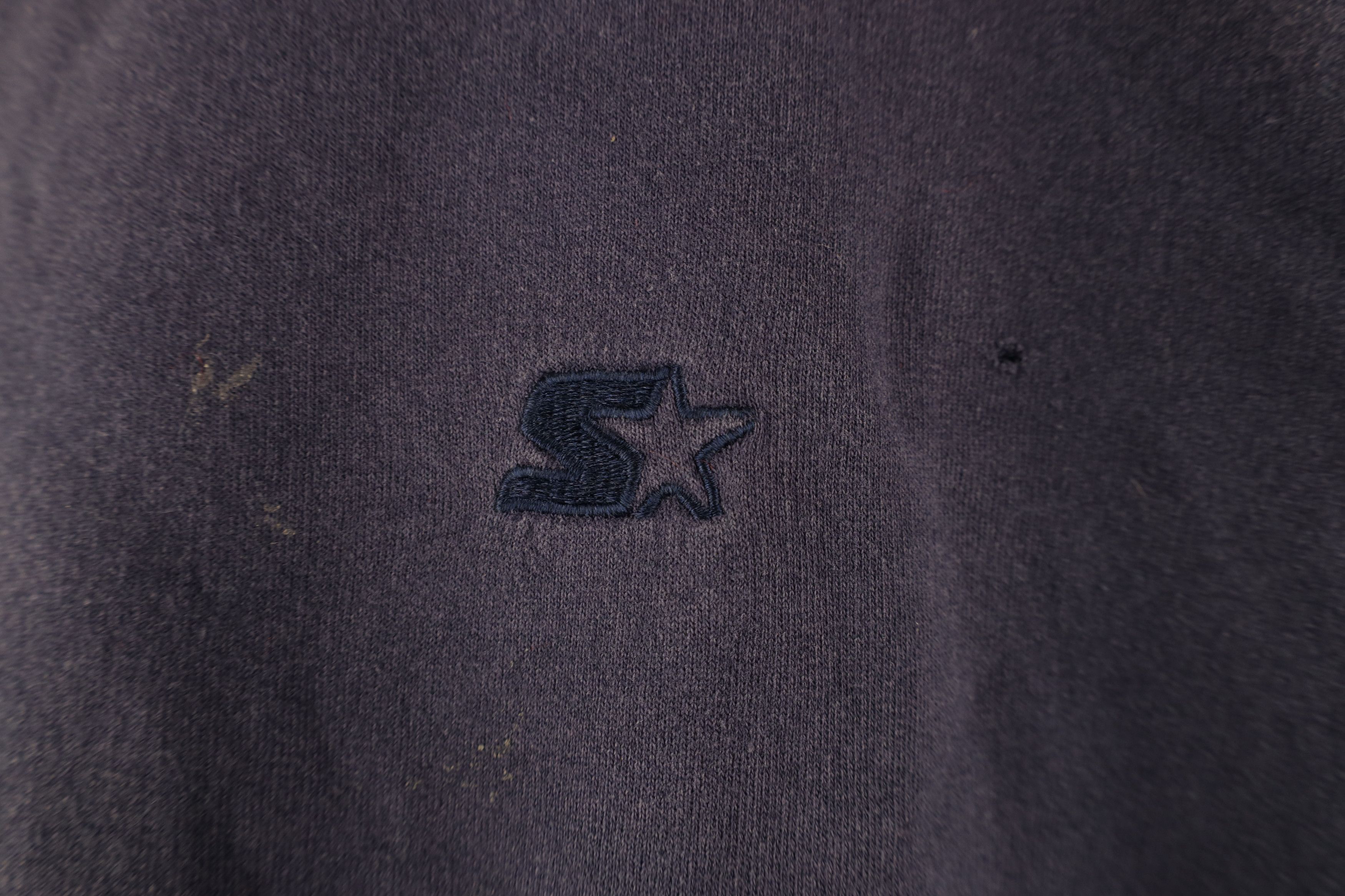 Starter × Vintage Vintage 90s Starter Heavyweight Crewneck Sweatshirt Blue Size US XXL / EU 58 / 5 - 4 Thumbnail