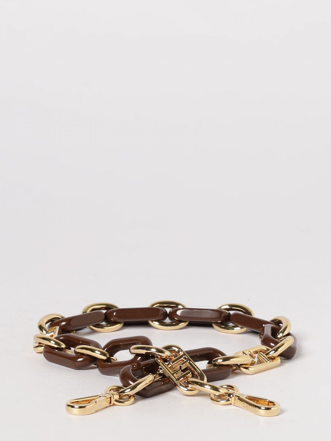 Fendi Fendi Shoulder Strap Woman Gold Size ONE SIZE - 1 Thumbnail
