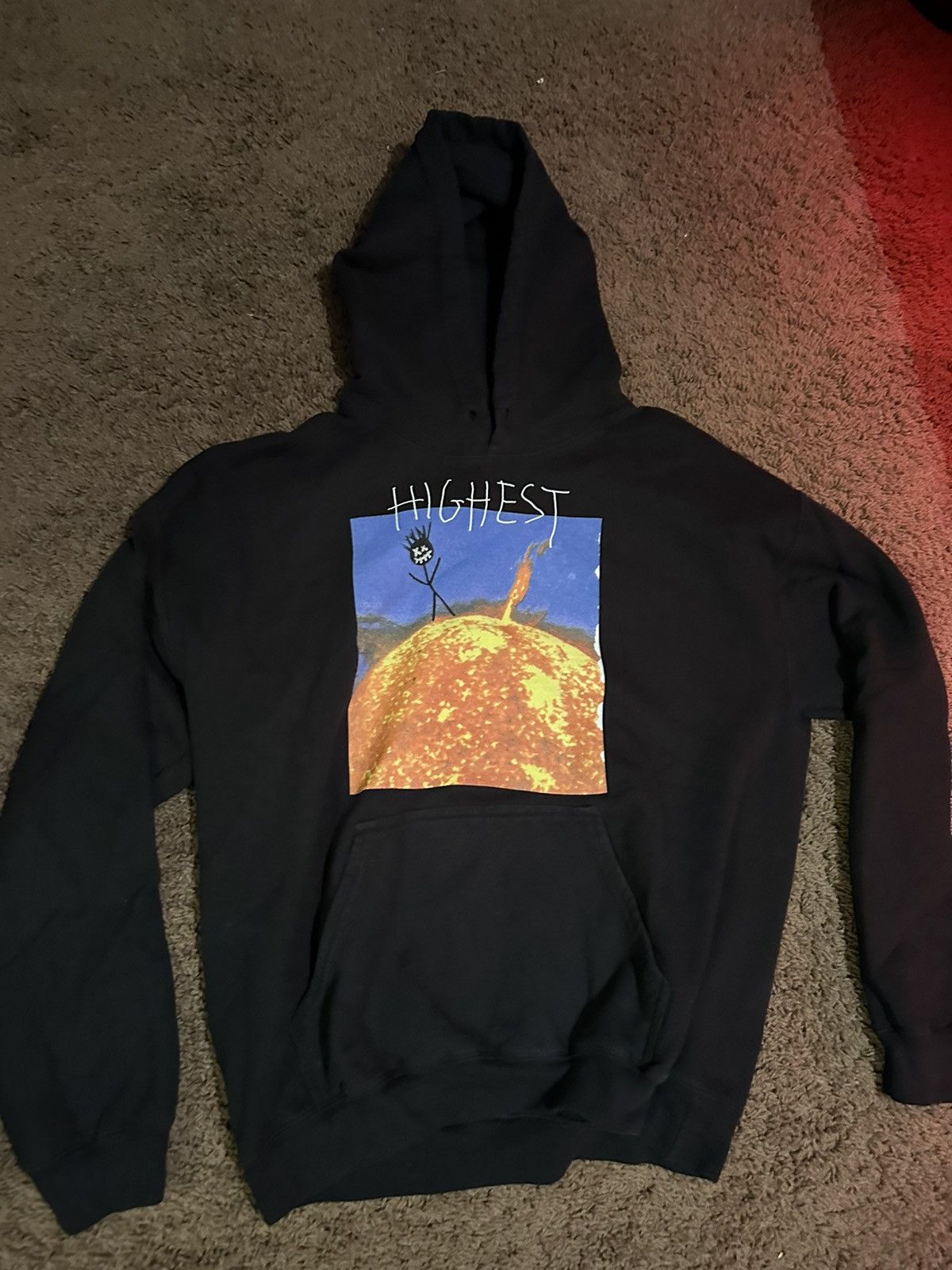 image of Travis Scott Cactus Jack Higest In The Room in Black, Men's (Size Small)