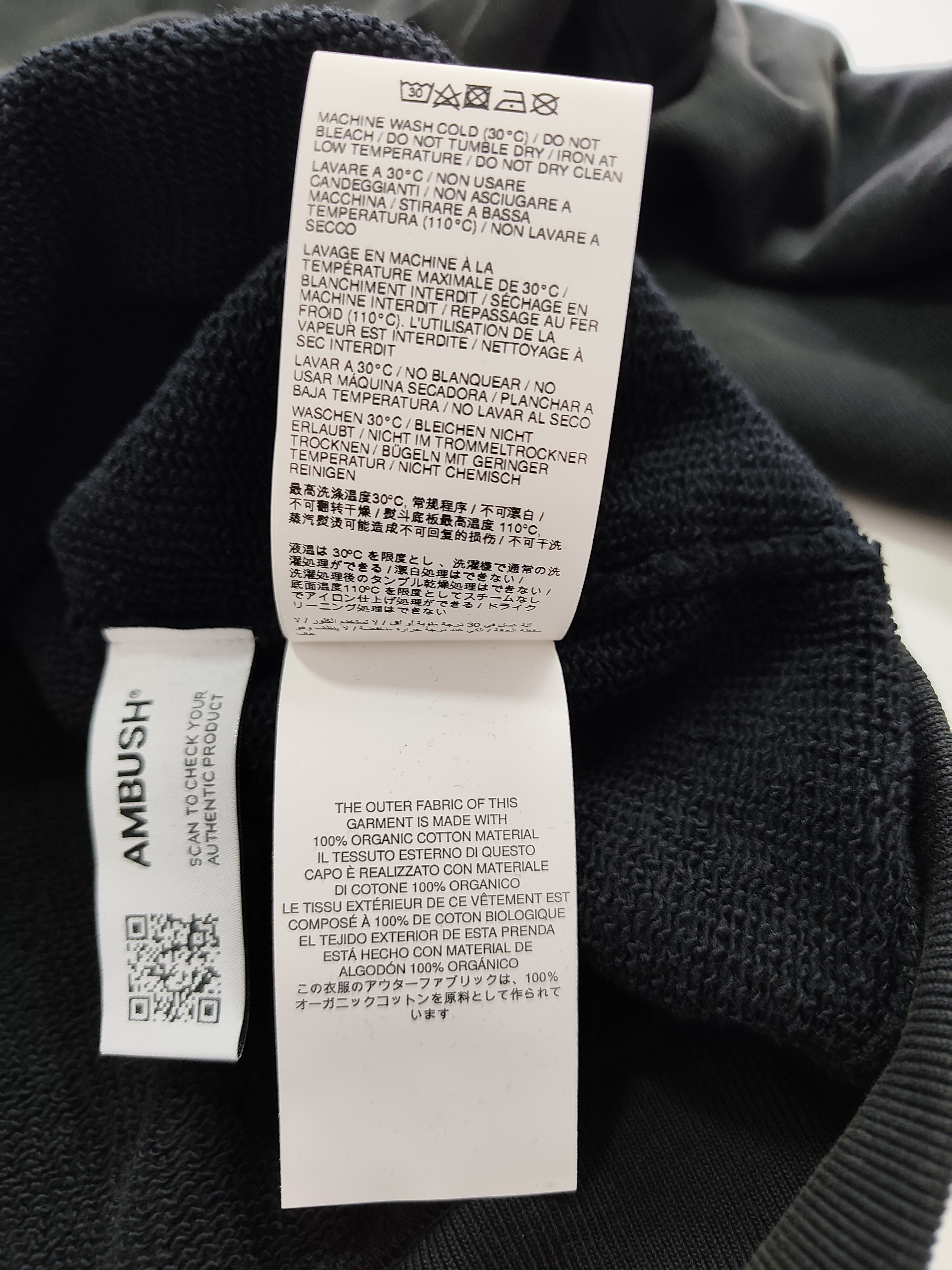Ambush Design Ambush "Amblem Zip Up Hoodie" Size US L / EU 52-54 / 3 - 8 Thumbnail