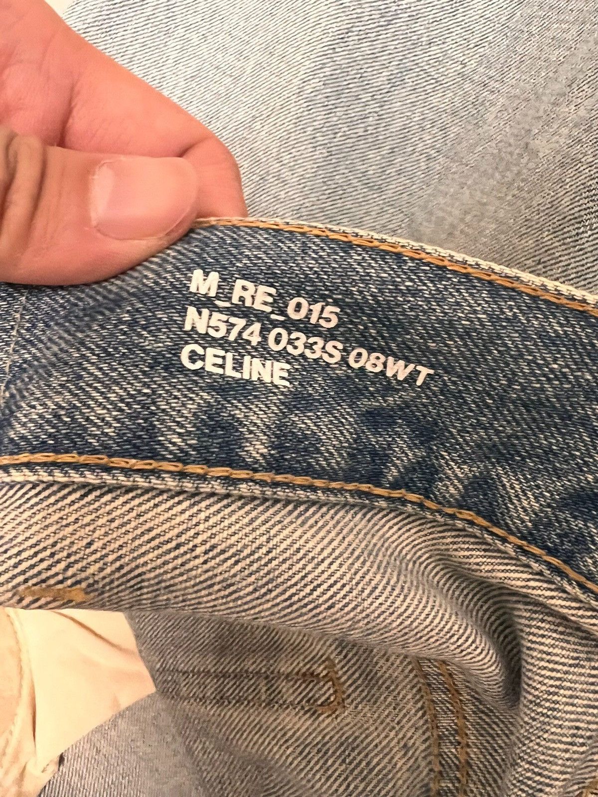 Celine CELINE HOMME Kurt Distressed Jeans Size US 31 - 3 Thumbnail