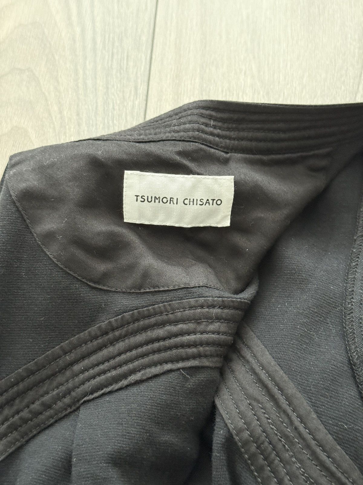 Tsumori Chisato black button up bolero blouse Size S / US 4 / IT 40 - 4 Thumbnail