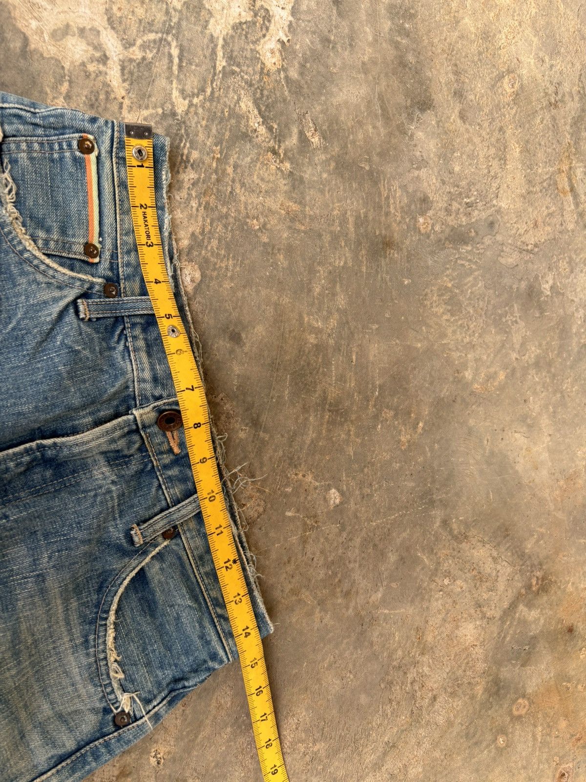 Edwin × Japanese Brand Vintage Distressed Edwin 505 Selvedge Denim Jeans Size US 29 - 10 Thumbnail