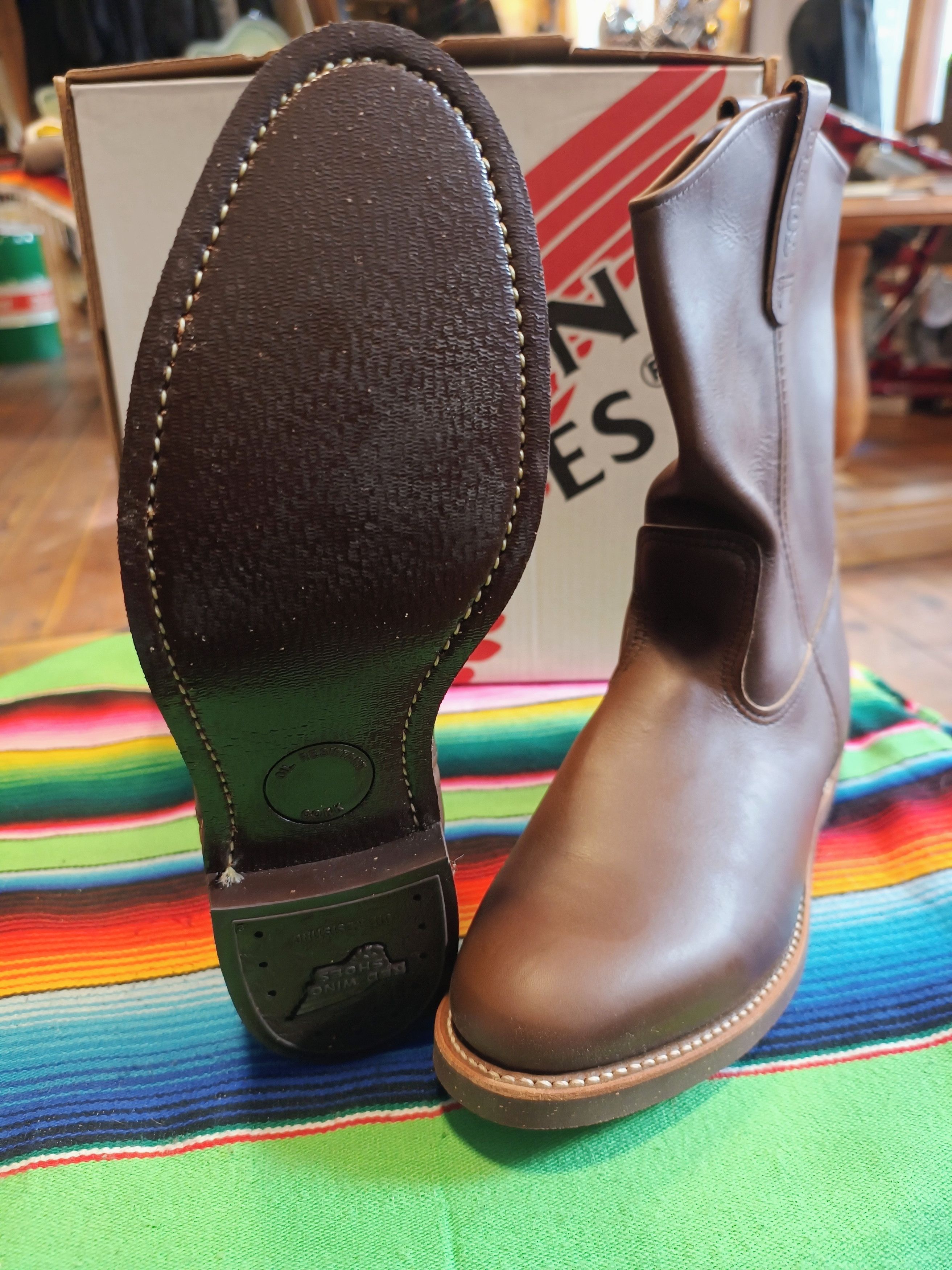 Red Wing Red Wing 1178 Pecos - rare NOS / Deadstock / NEW - US 11E Size US 11 / EU 44 - 5 Thumbnail