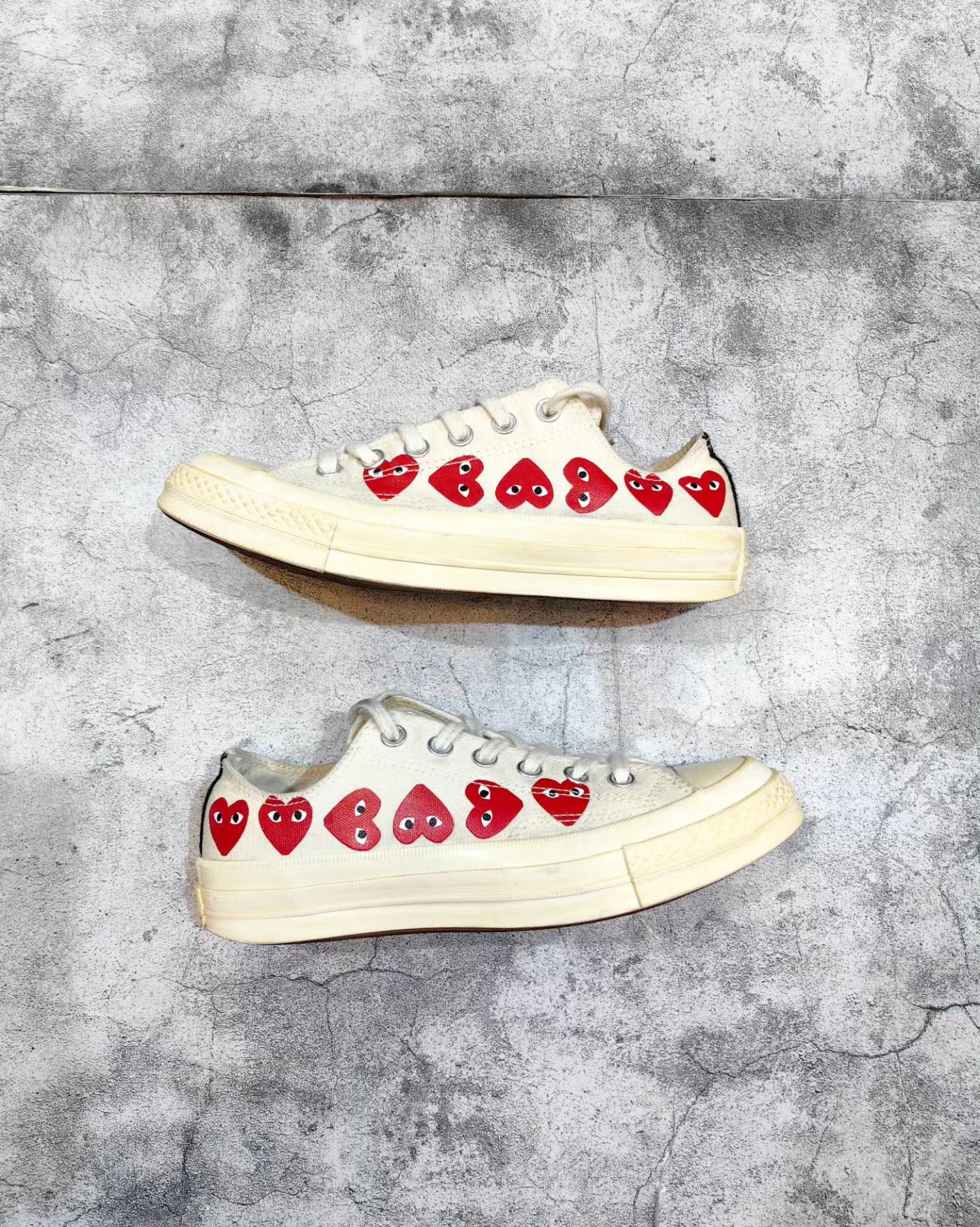 Comme des Garcons PLAY Comme Des Garcons Play MULTI-HEART Size US 5.5 / EU 38 - 1 Thumbnail