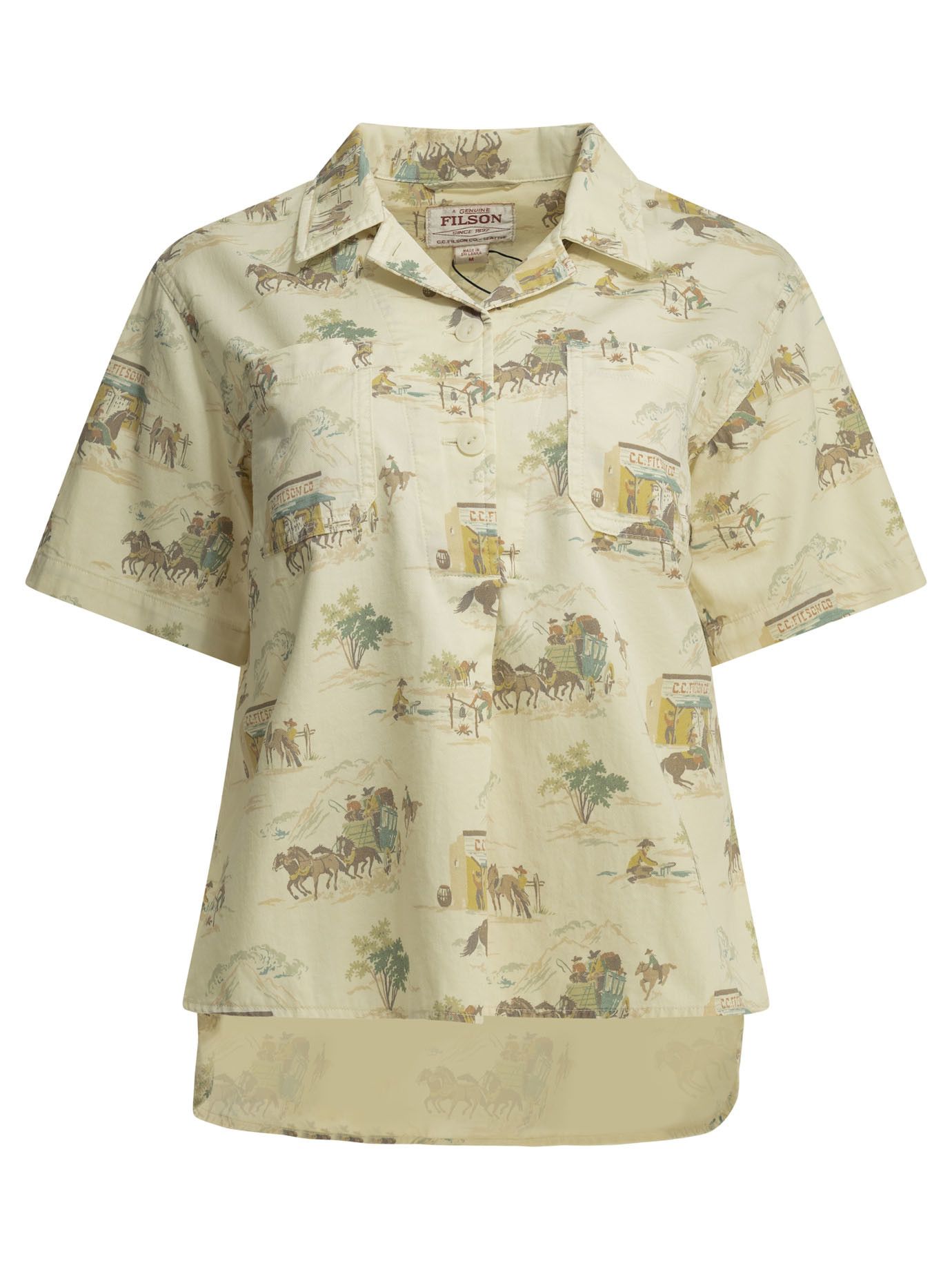 Filson Filson Twill Camp Casual Shirt tag size L Women - USA Duties Paid Size L / US 10 / IT 46 - 1 Thumbnail