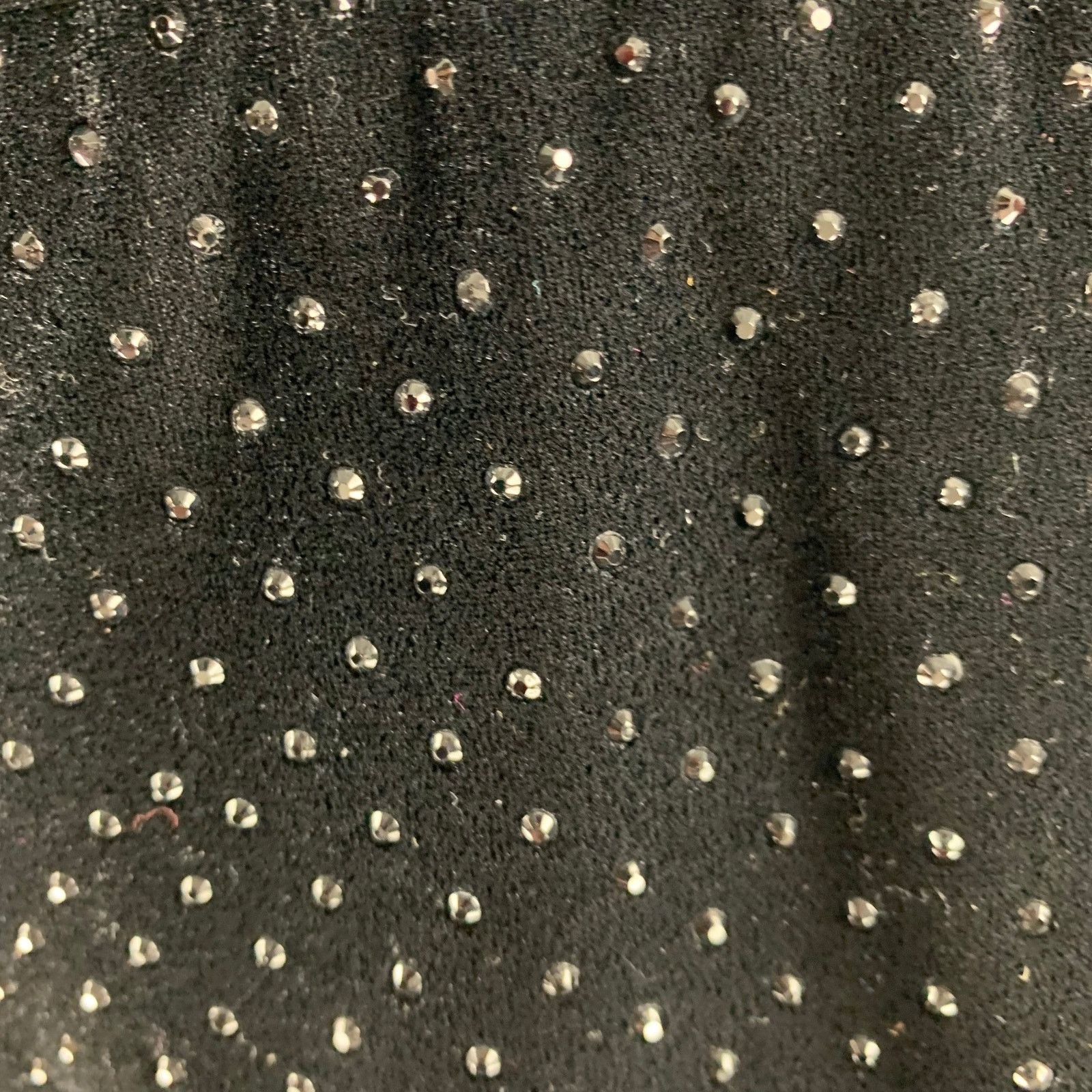 Akris AKRIS Size 10 Black Polyester Beaded Dress Pants Size 32" / US 10 / IT 46 - 2 Thumbnail