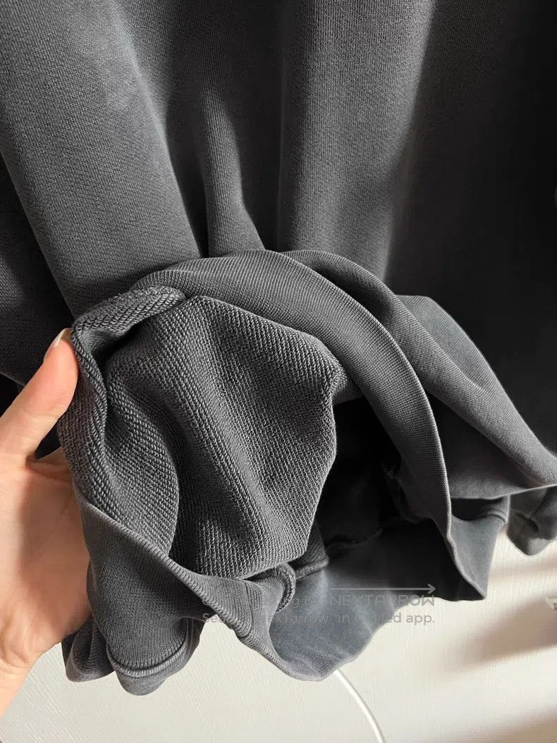 Balenciaga Balenciaga Grey Distressed Hoodie Size US XS / EU 42 / 0 - 5 Thumbnail