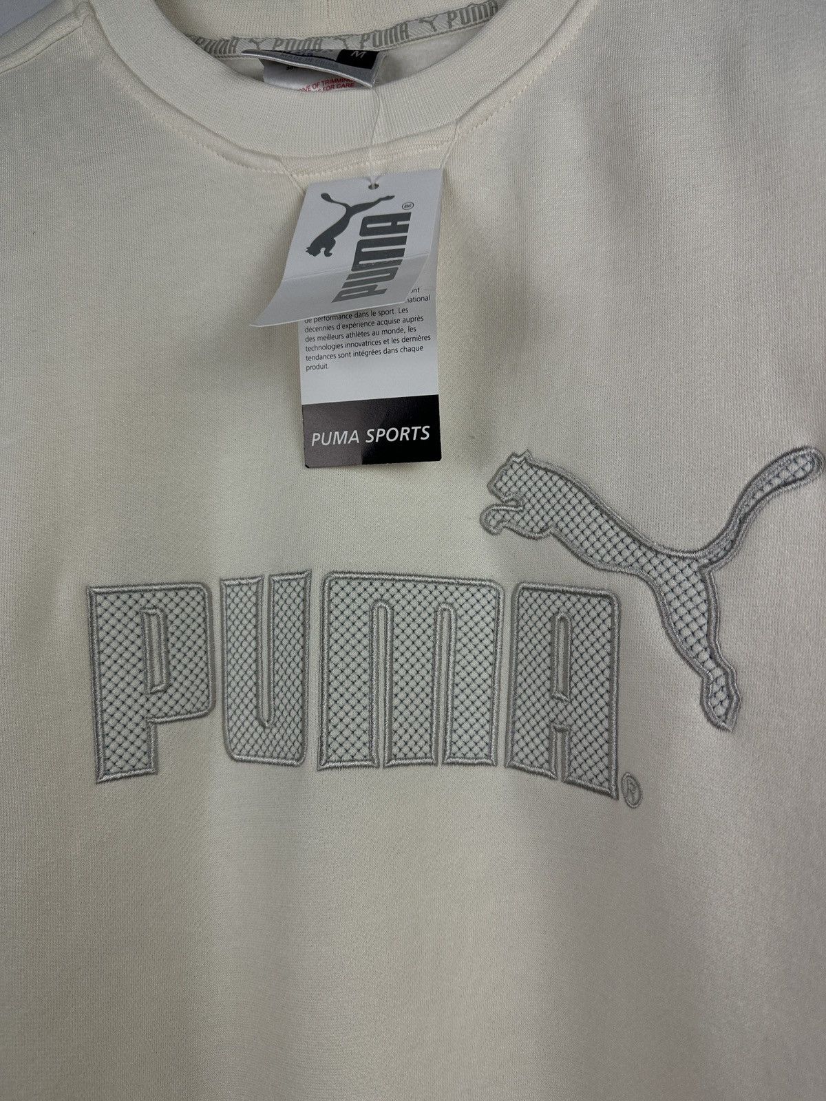 Puma × Vintage New!!! Vintage Y2K Puma Embroidery Logo Oversize Sweatshirt Size US M / EU 48-50 / 2 - 4 Thumbnail