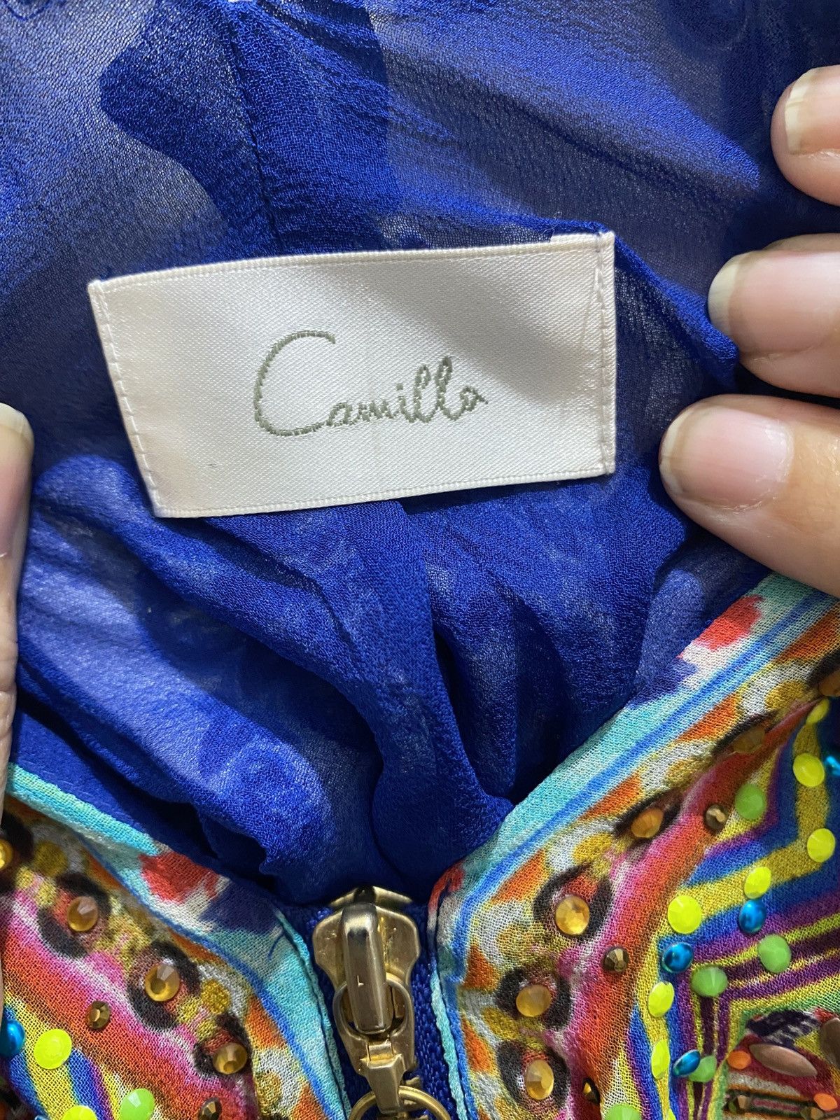 CAMILLA CAMILLA SILK MAXI DRESS Size ONE SIZE - 9 Thumbnail