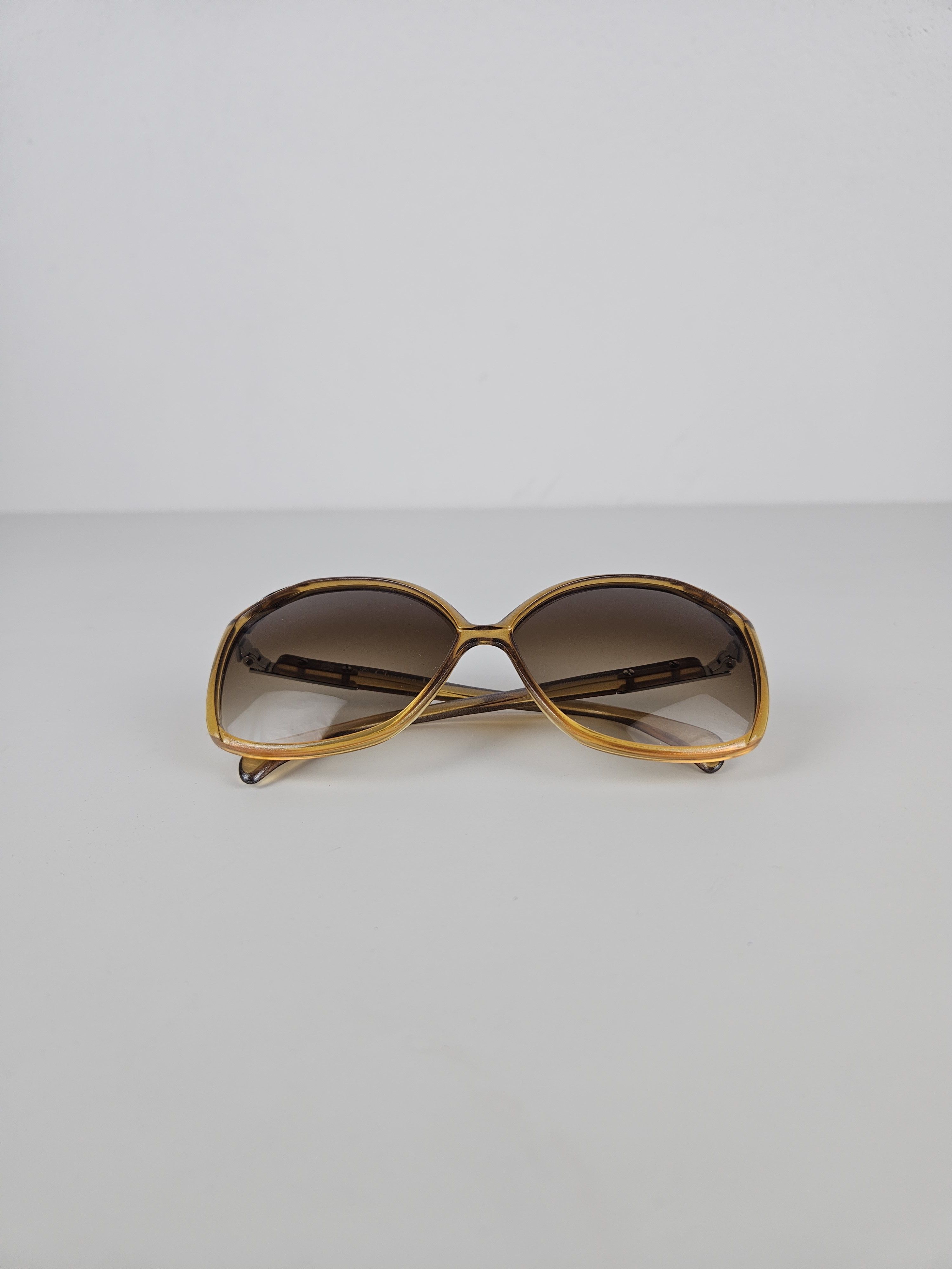 Dior Vintage 80s Dior 2104 31 oversized sunglasses Size ONE SIZE - 9 Thumbnail
