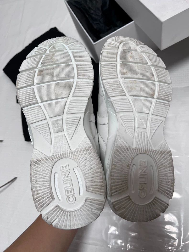 Celine Celine White Sneakers in Good Condition Size US 6 / EU 39 - 9 Thumbnail