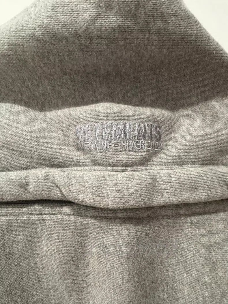 Vetements Vetements 19FW Incognito Mask Anarchism Hoodie - Grey Hidd Size US S / EU 44-46 / 1 - 3 Thumbnail